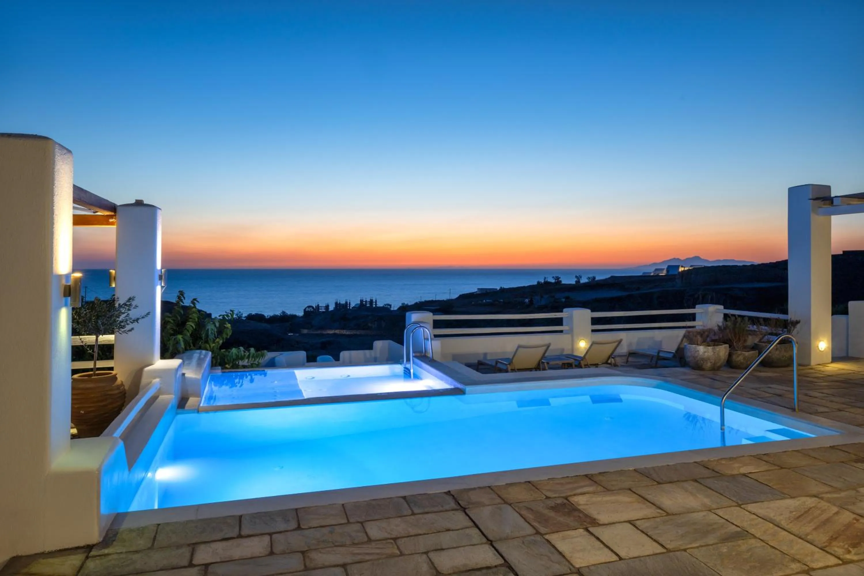 Swimming pool in Anema Boutique Hotel & Villas Santorini