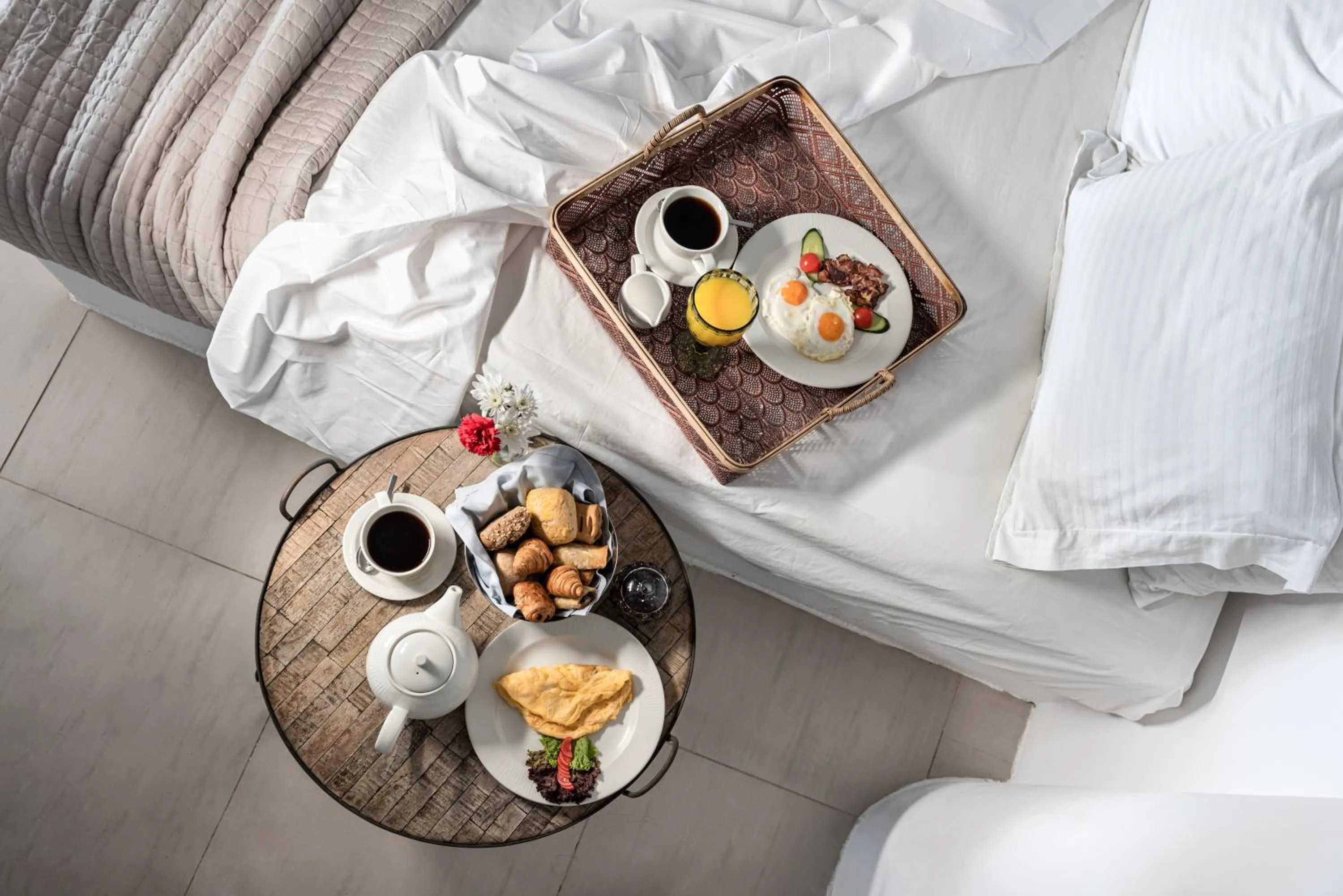 Breakfast in Anema Boutique Hotel & Villas Santorini