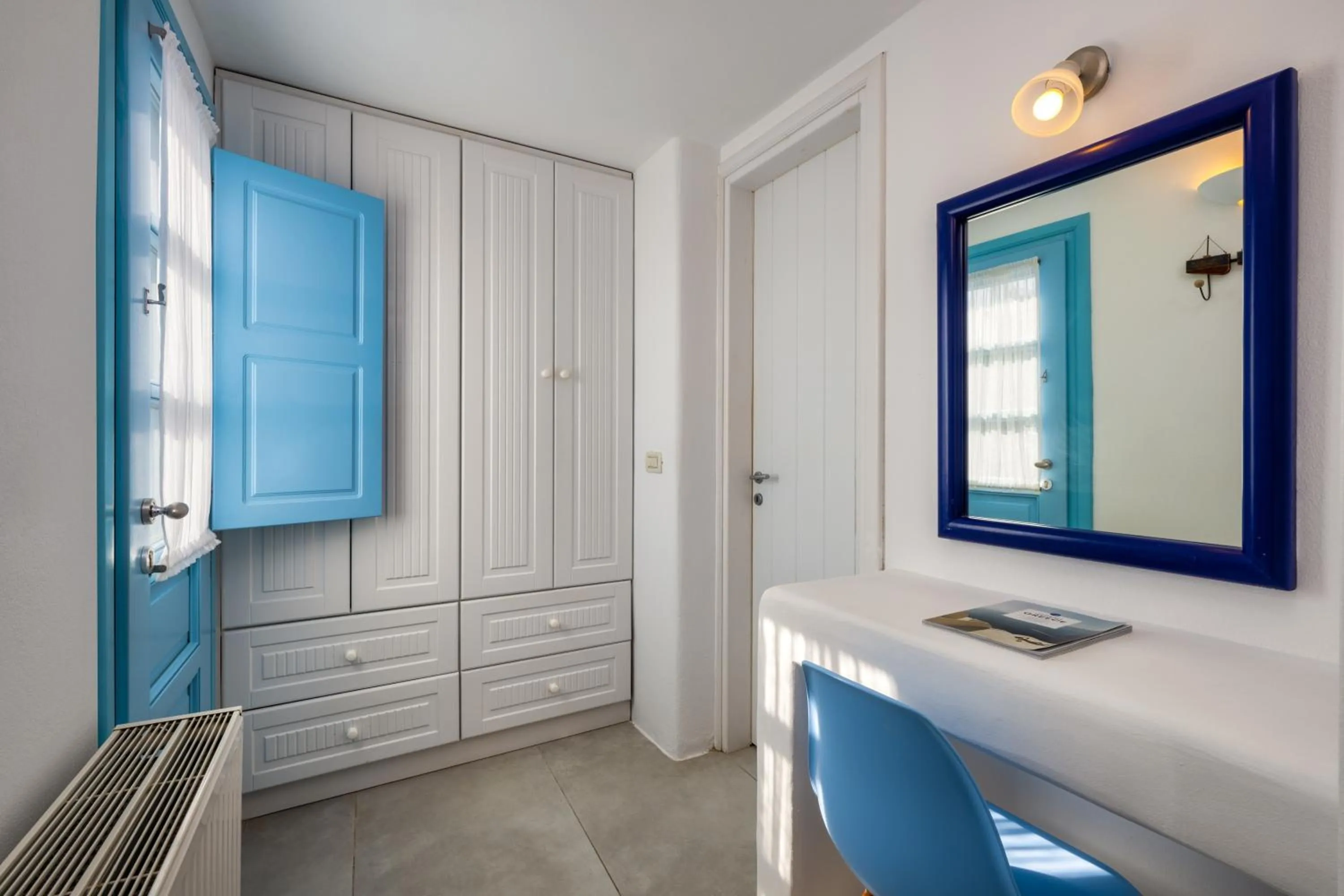 wardrobe in Anema Boutique Hotel & Villas Santorini