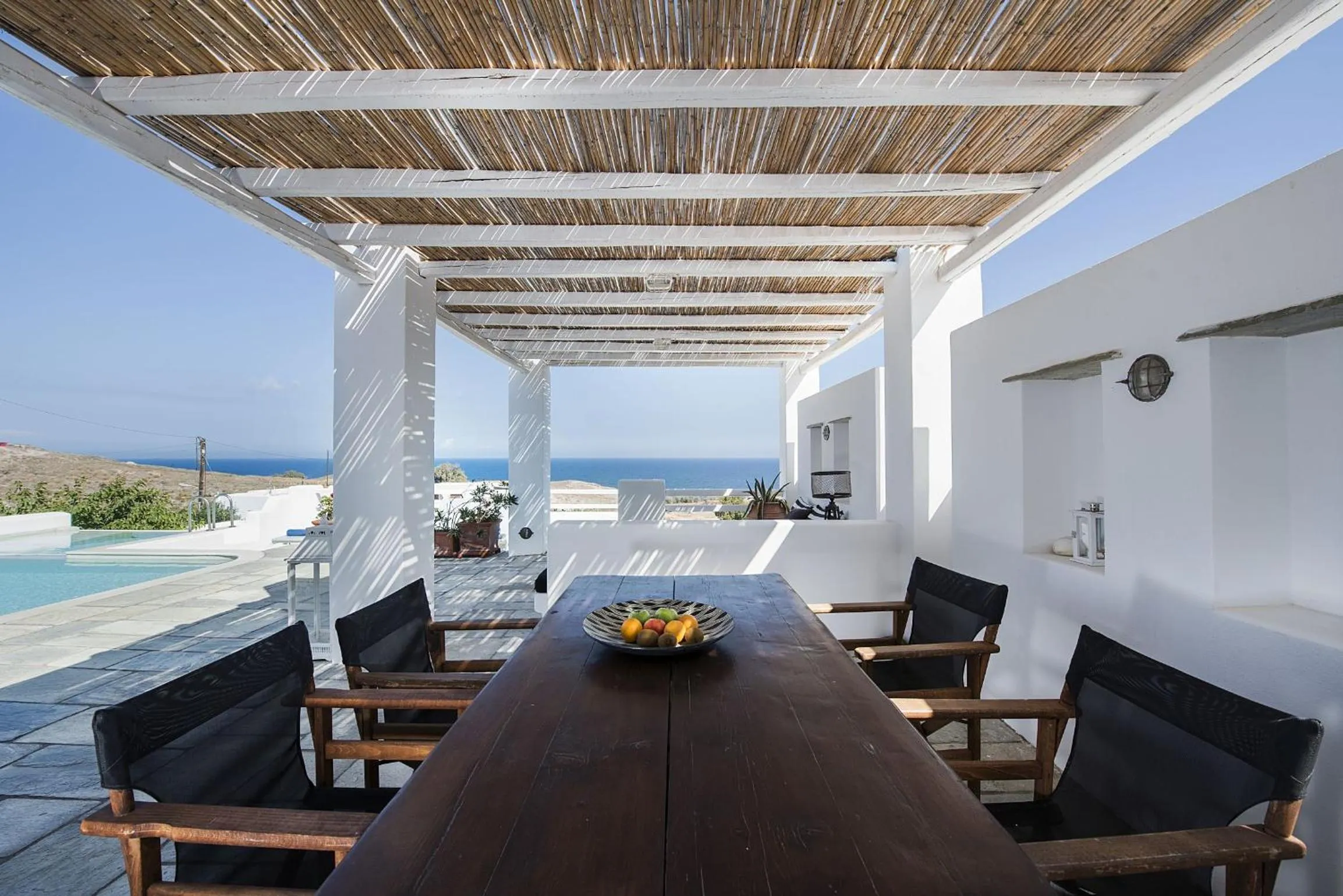 Balcony/Terrace in Anema Boutique Hotel & Villas Santorini