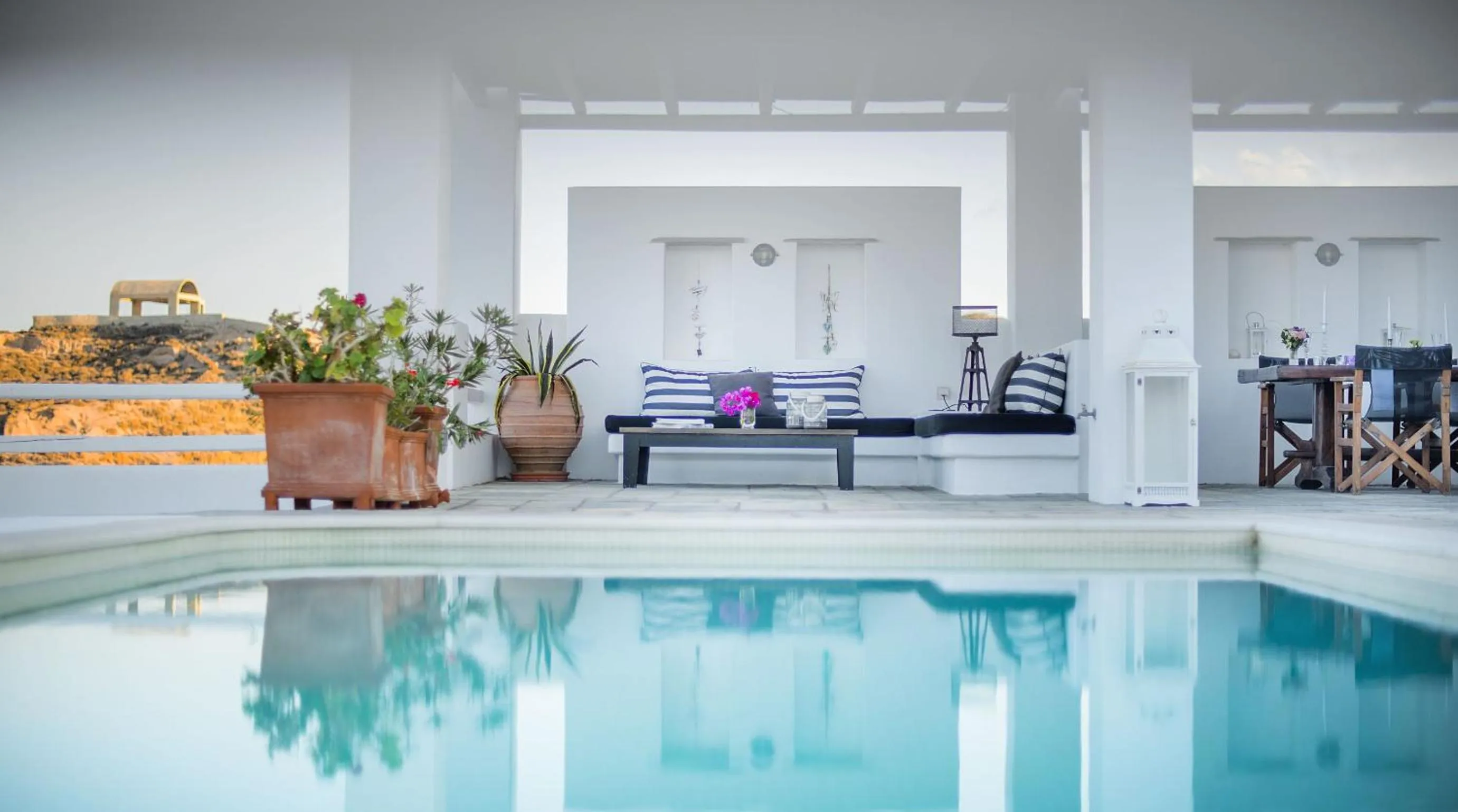 Swimming pool in Anema Boutique Hotel & Villas Santorini