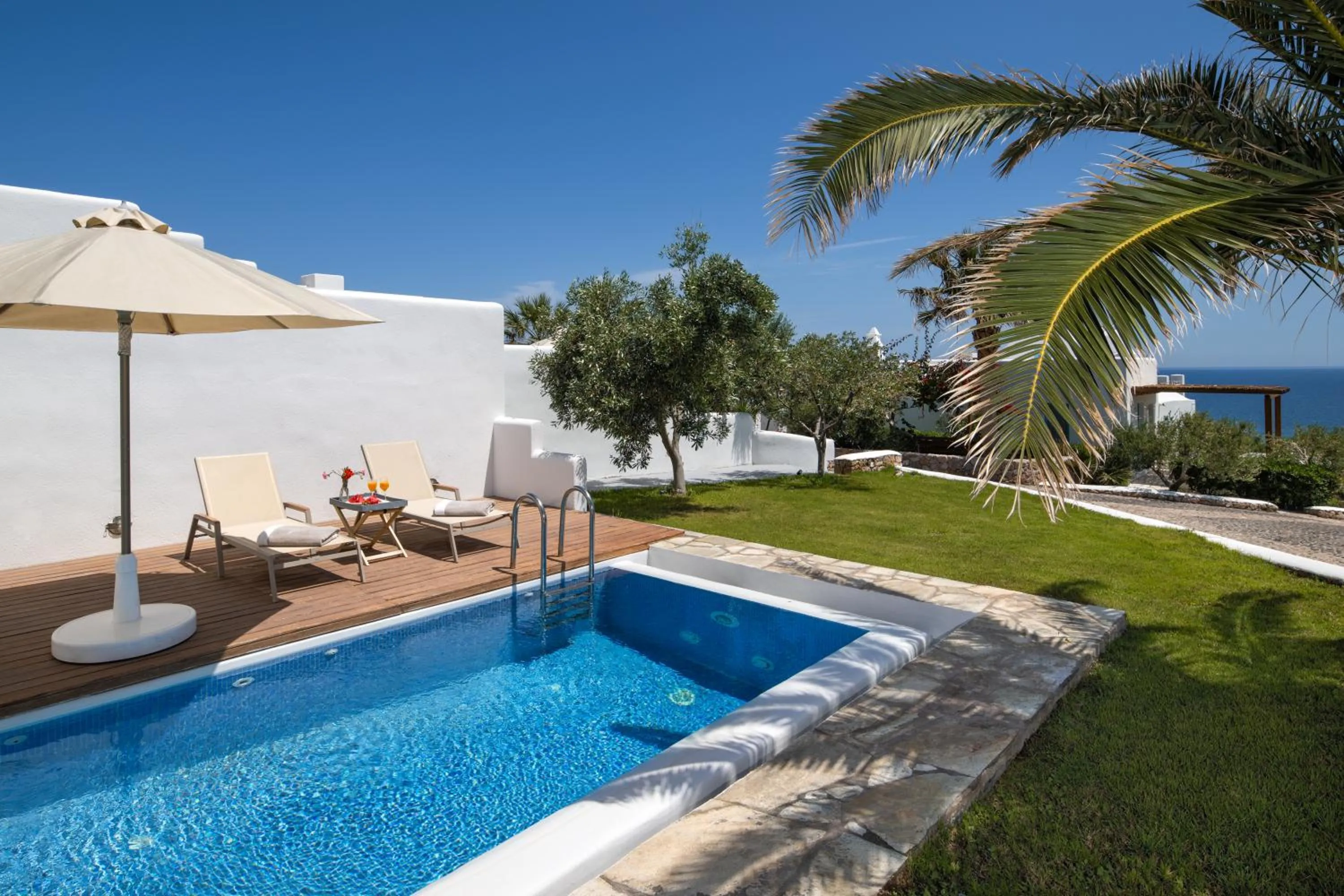 Swimming pool in Anema Boutique Hotel & Villas Santorini