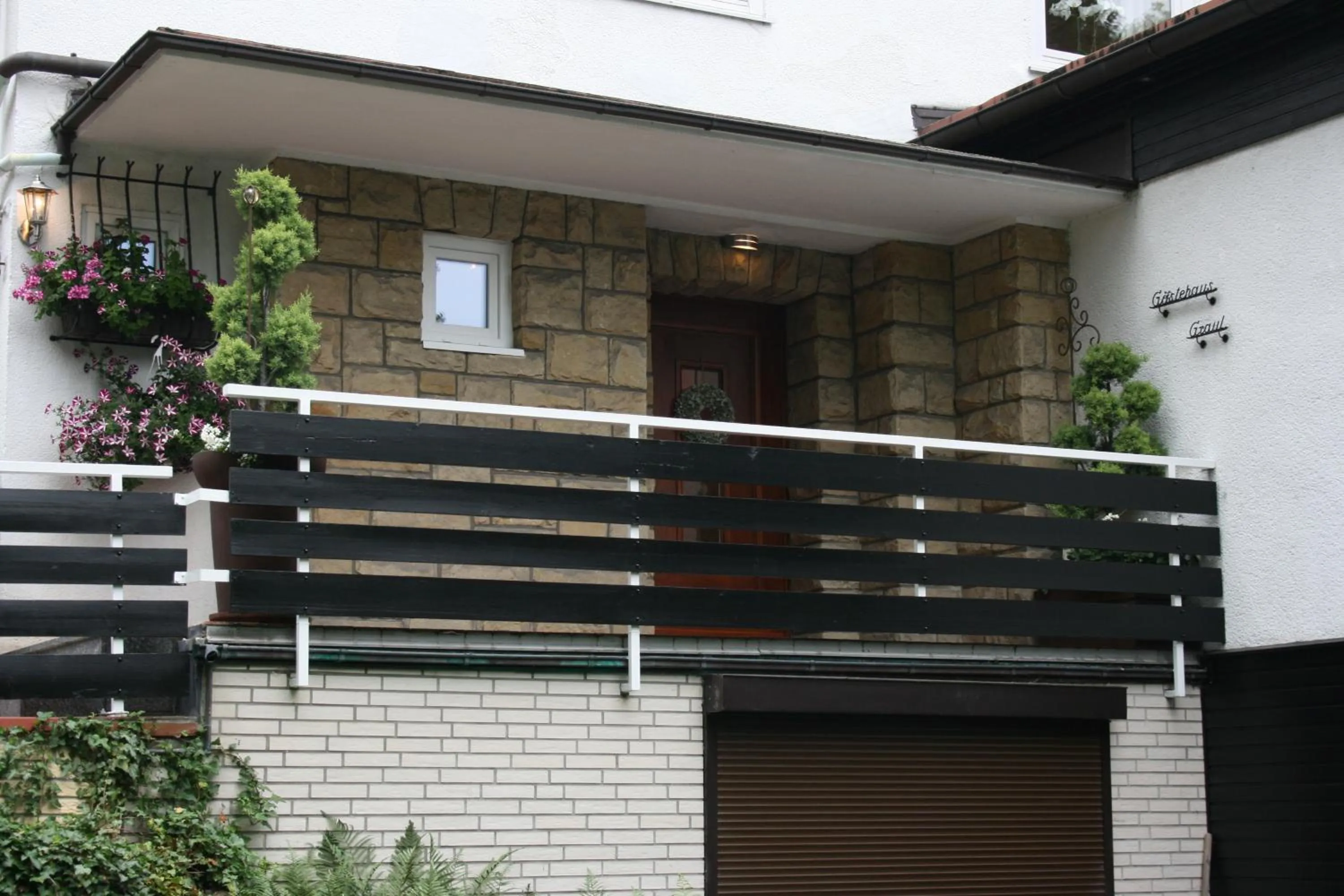 Balcony/Terrace in Gästehaus Graul