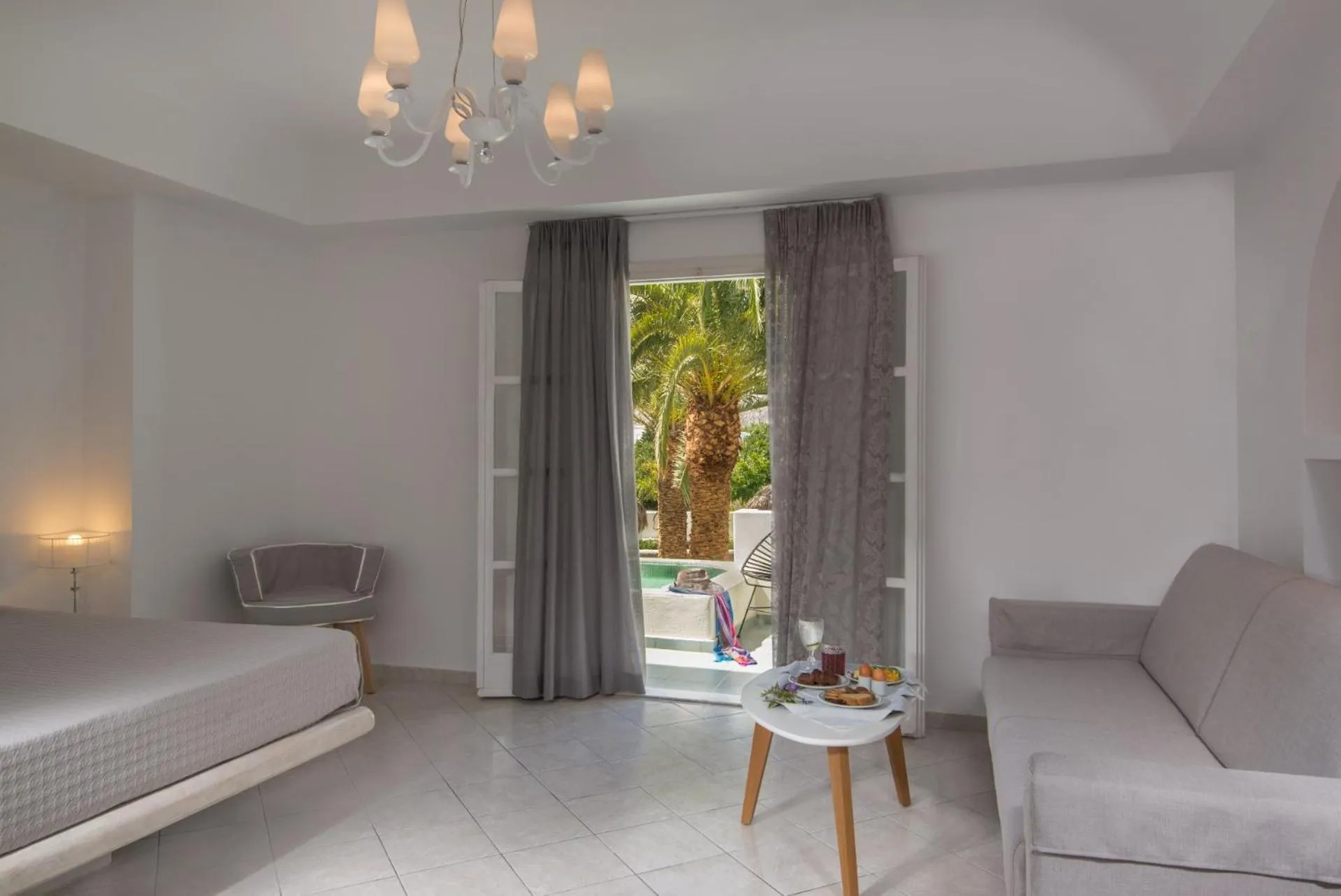 Seating area in Hermes Hotel