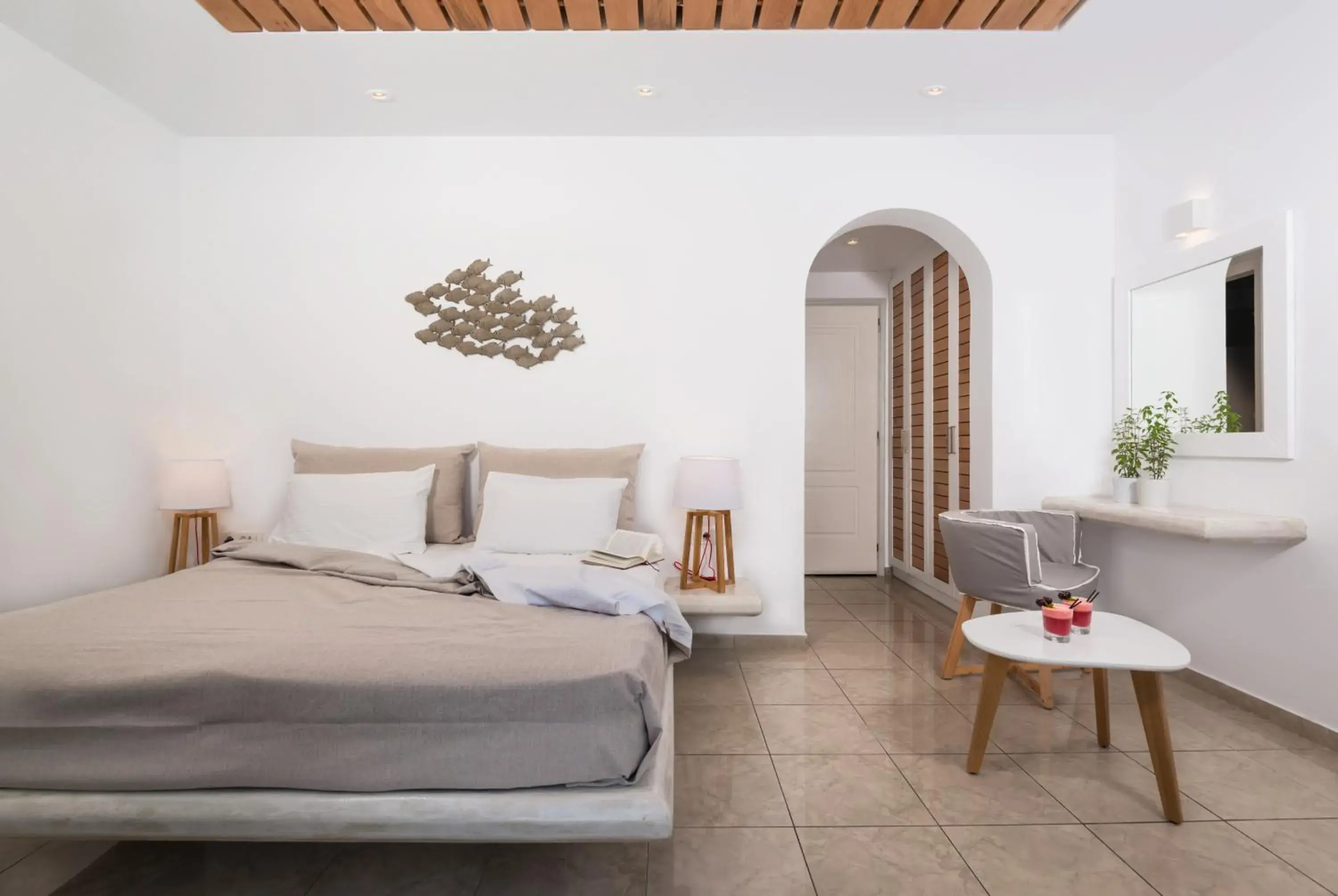 Superior Double Room with Garden View in Hermes Hotel Superior Double Room with Garden View in Hermes Hotel