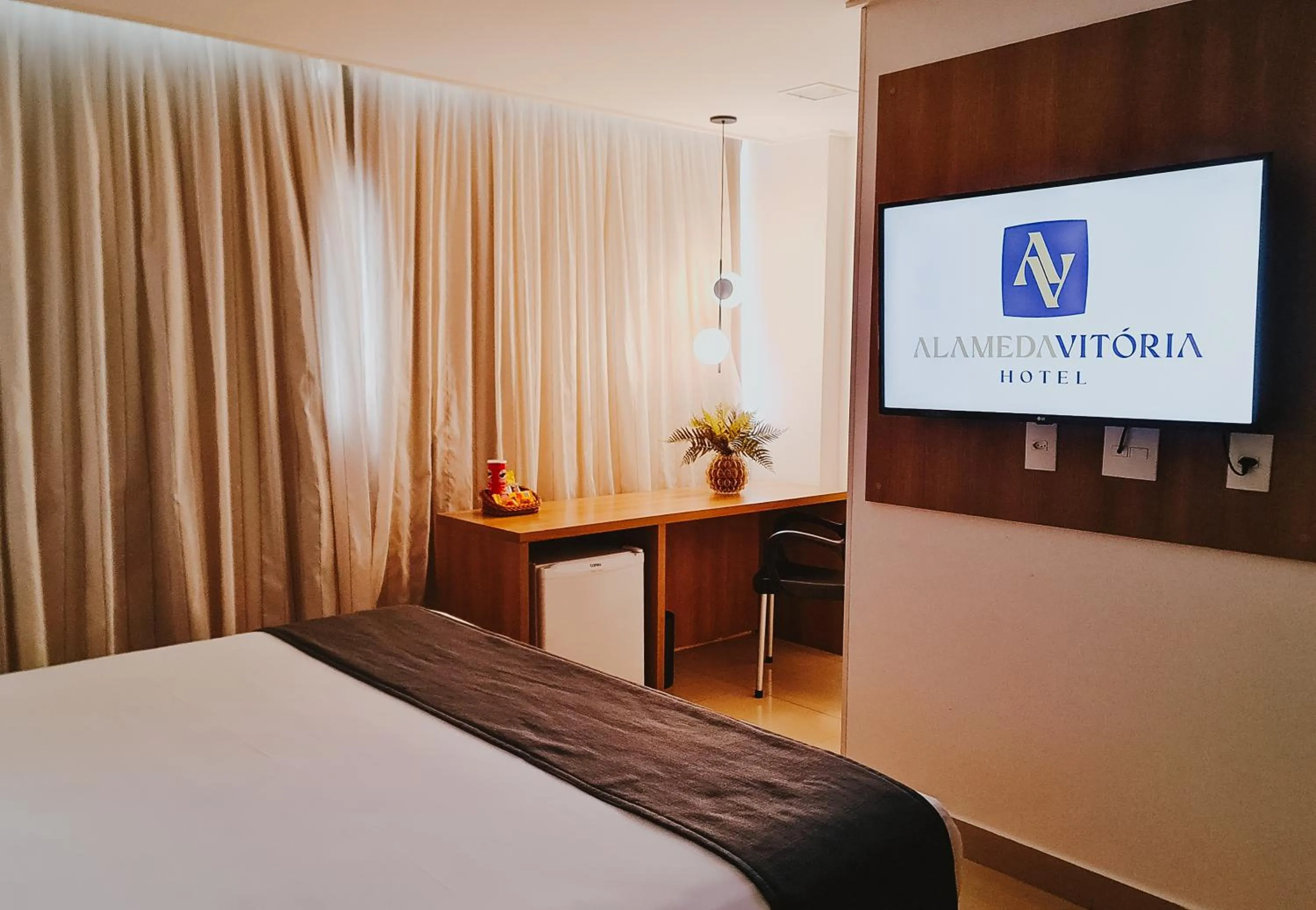 Bed in Alameda Vitória Hotel