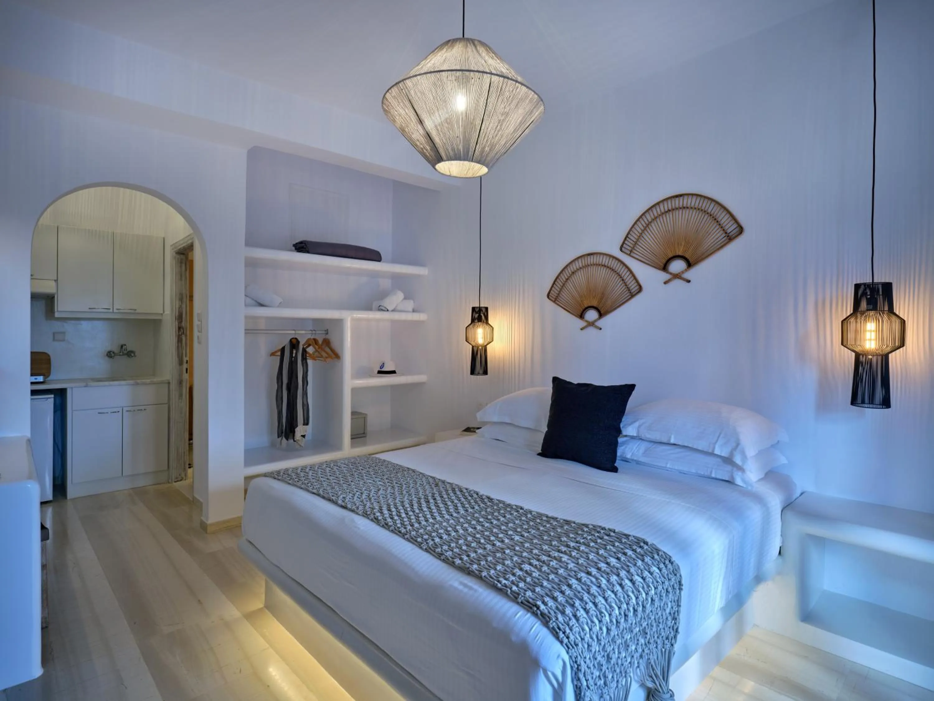 Bed in Ariti Seaside Residence