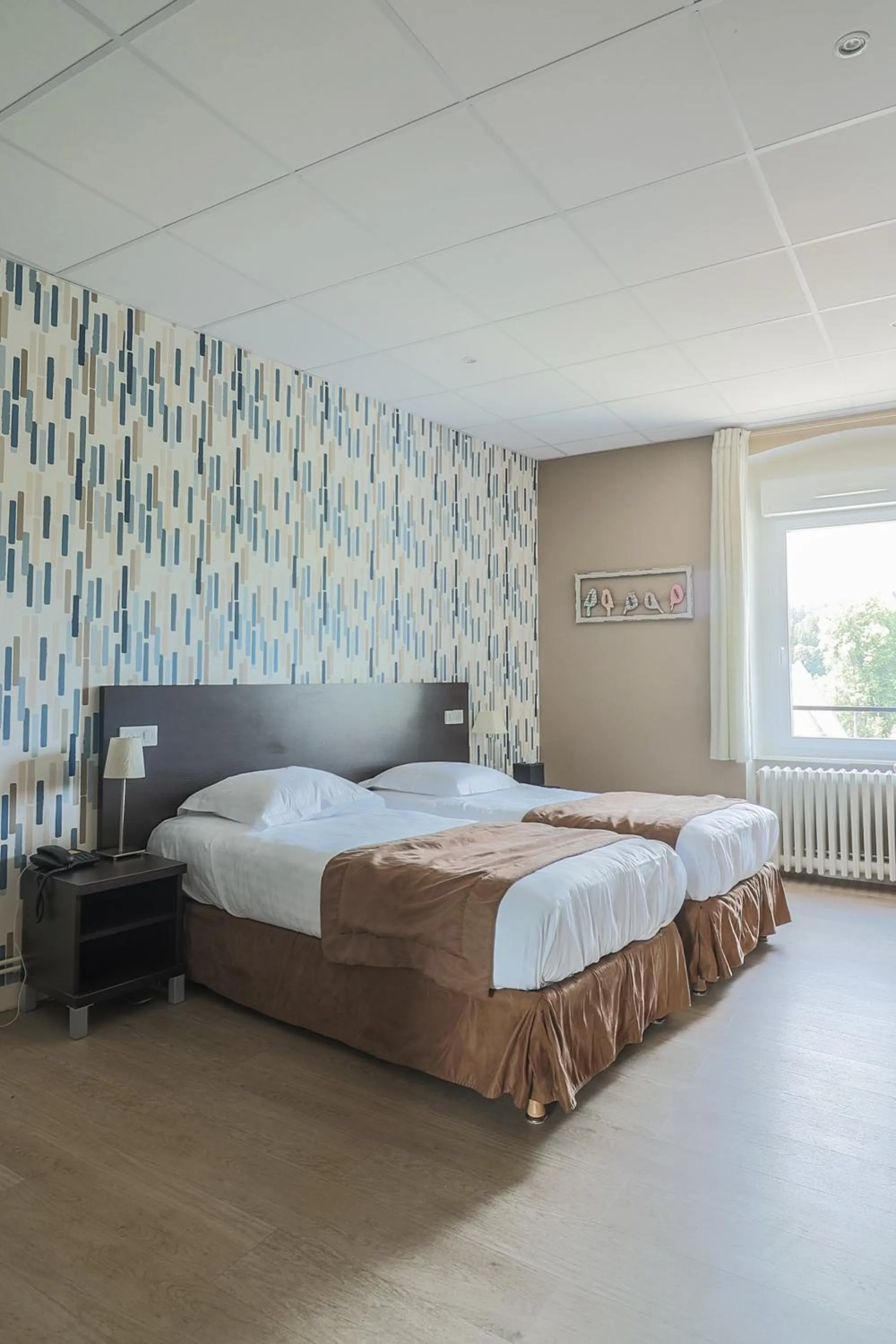 Bedroom, Bed in Hôtel De La Plage
