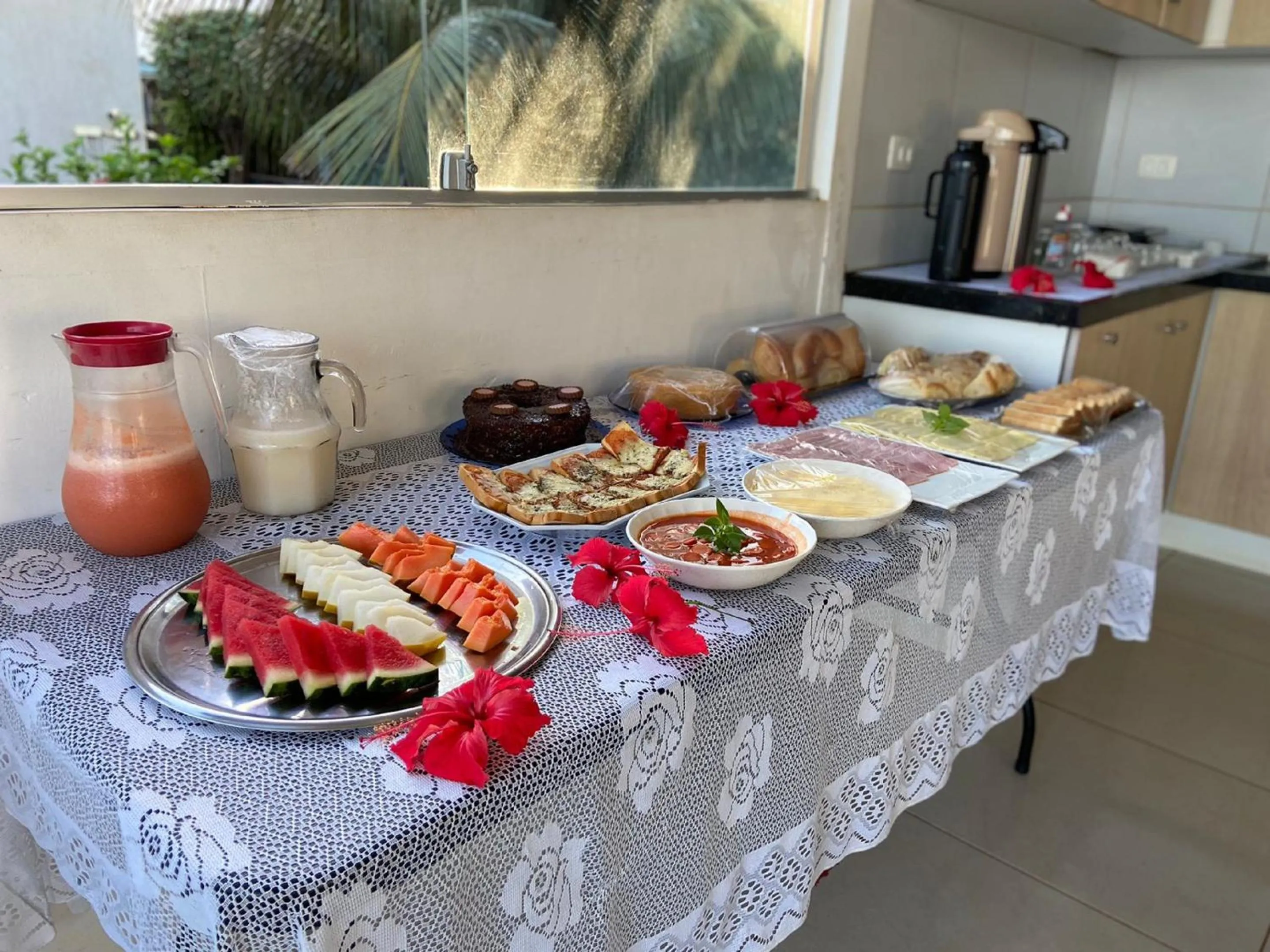Breakfast in Pousada Aratu