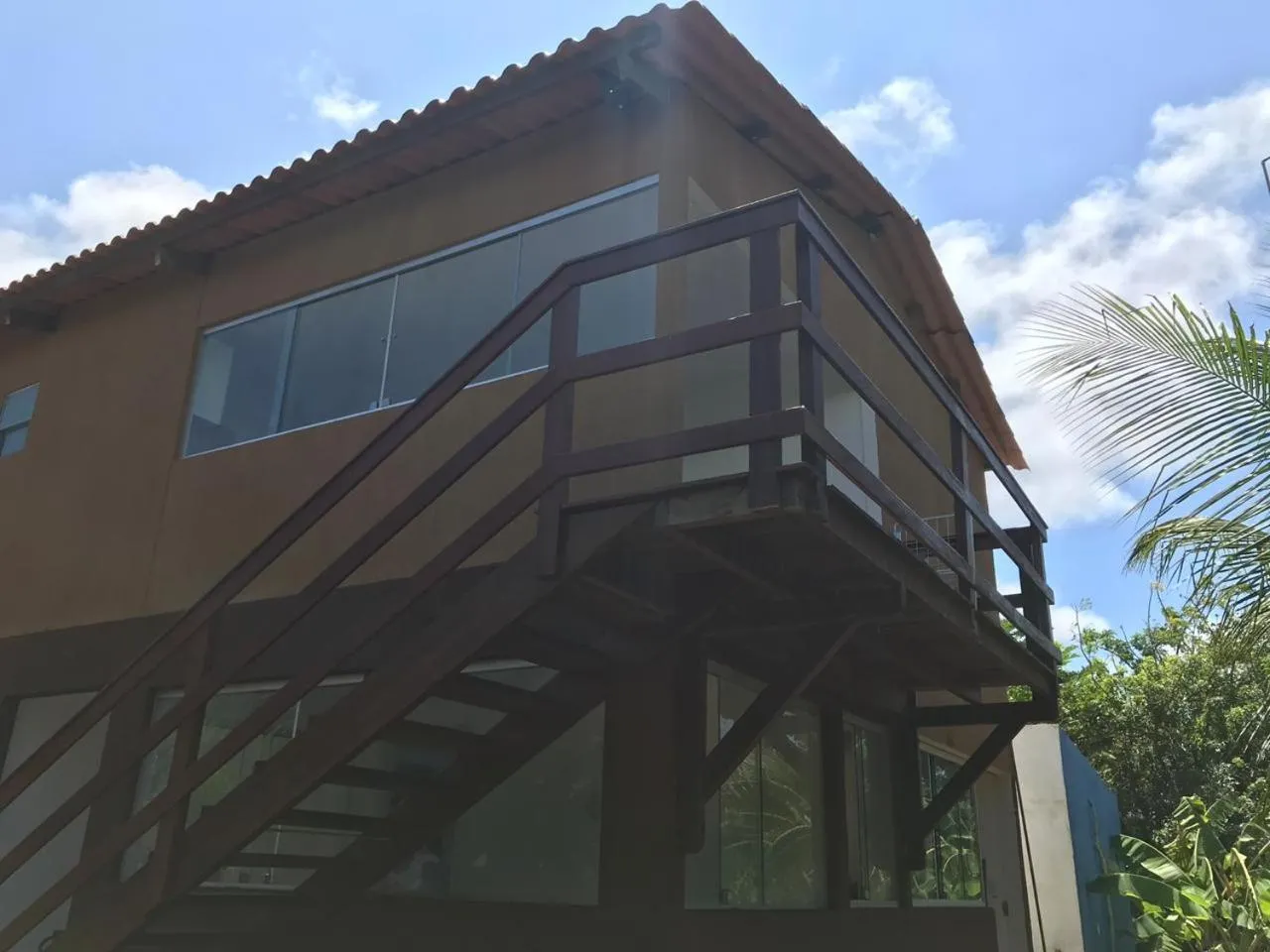 Bird's eye view in Pousada Aratu