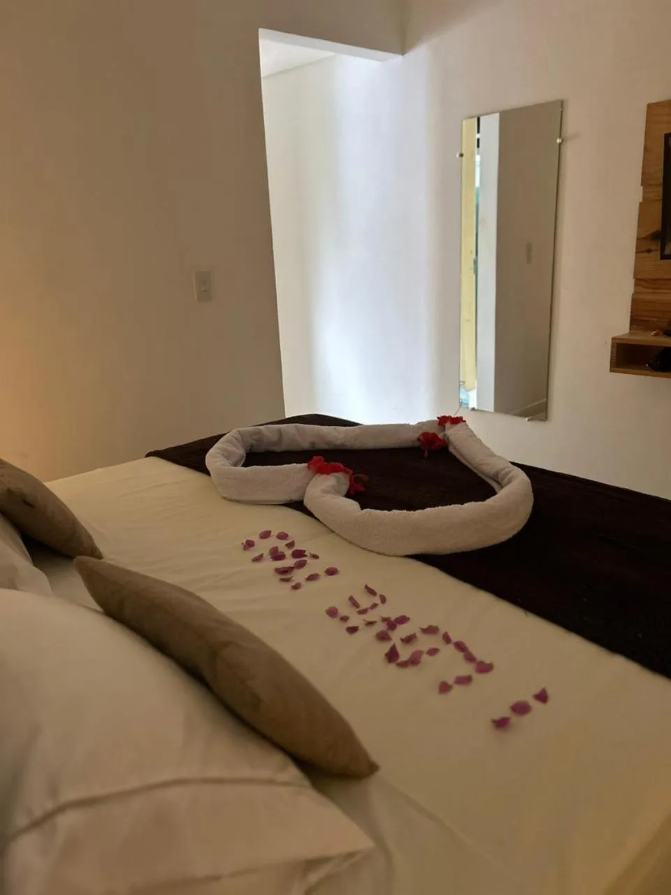 Bedroom, Bed in Pousada Aratu