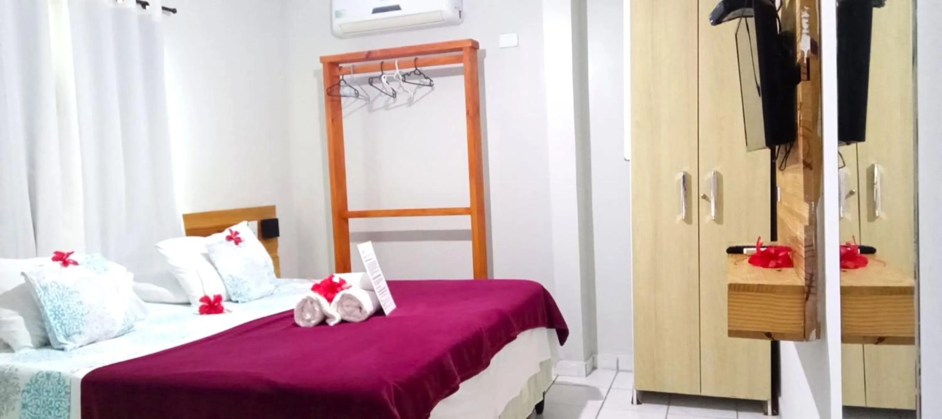 Bedroom, Bed in Pousada Aratu