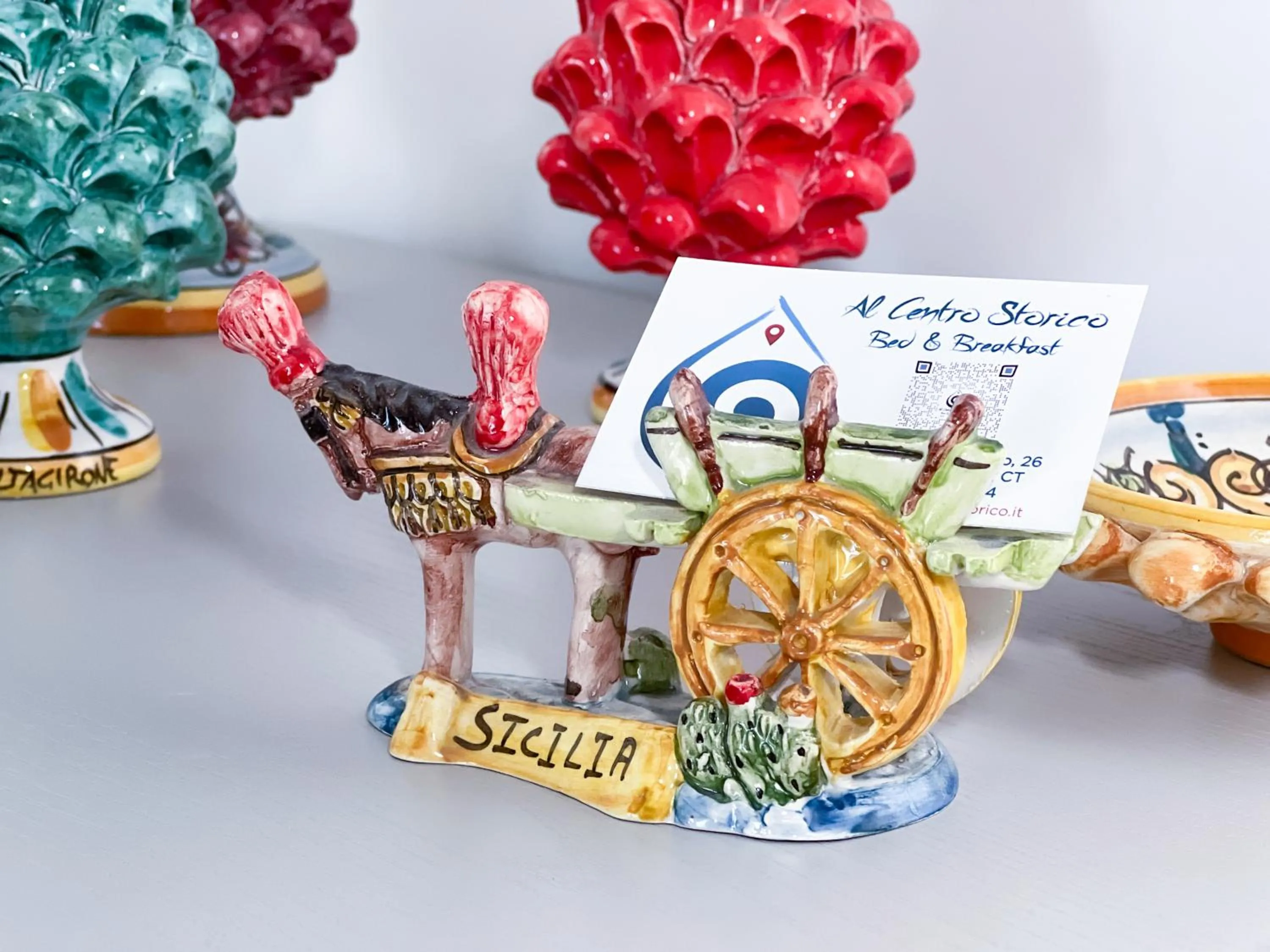 Decorative detail in Al Centro Storico