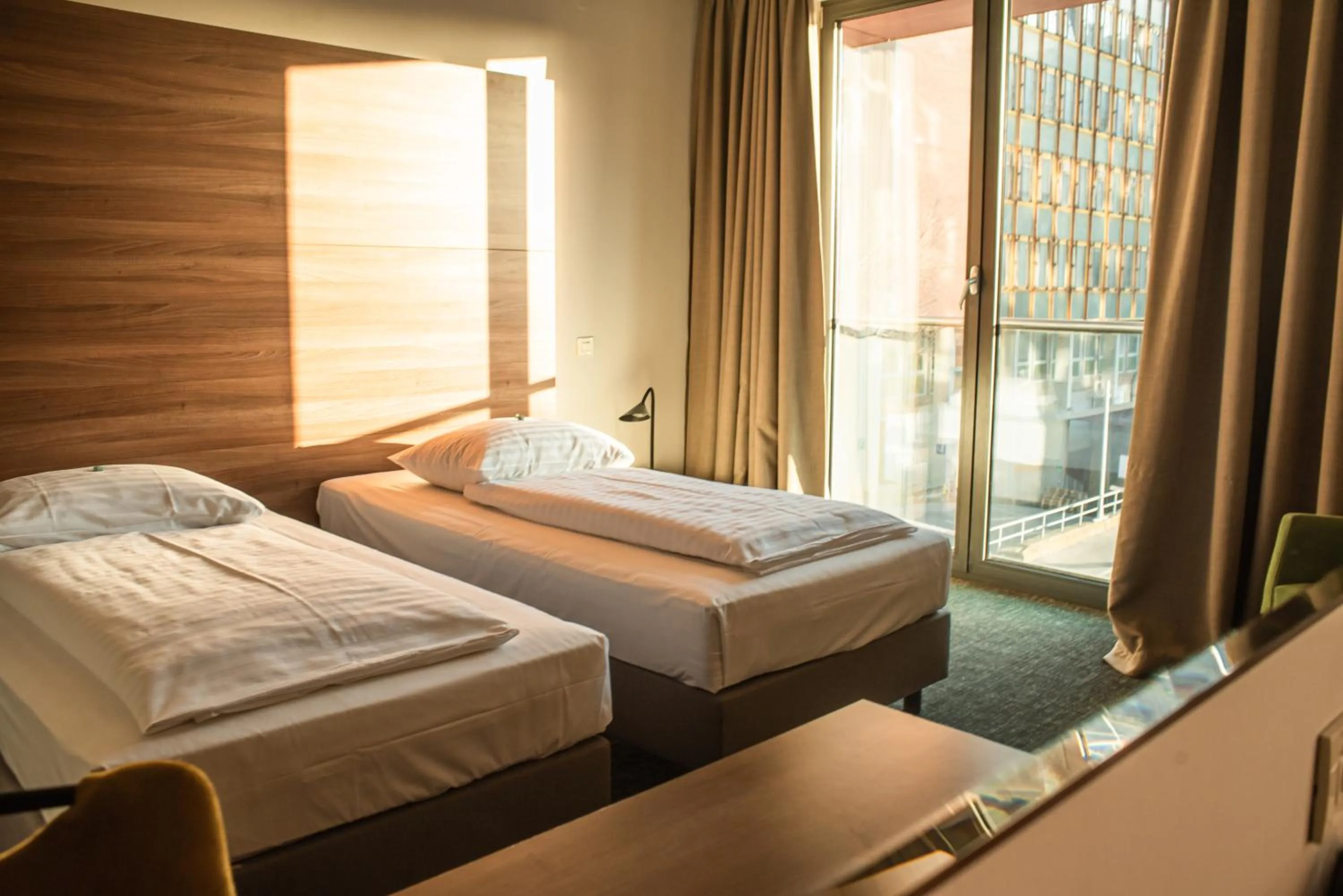 Bed in Hotel Sliško