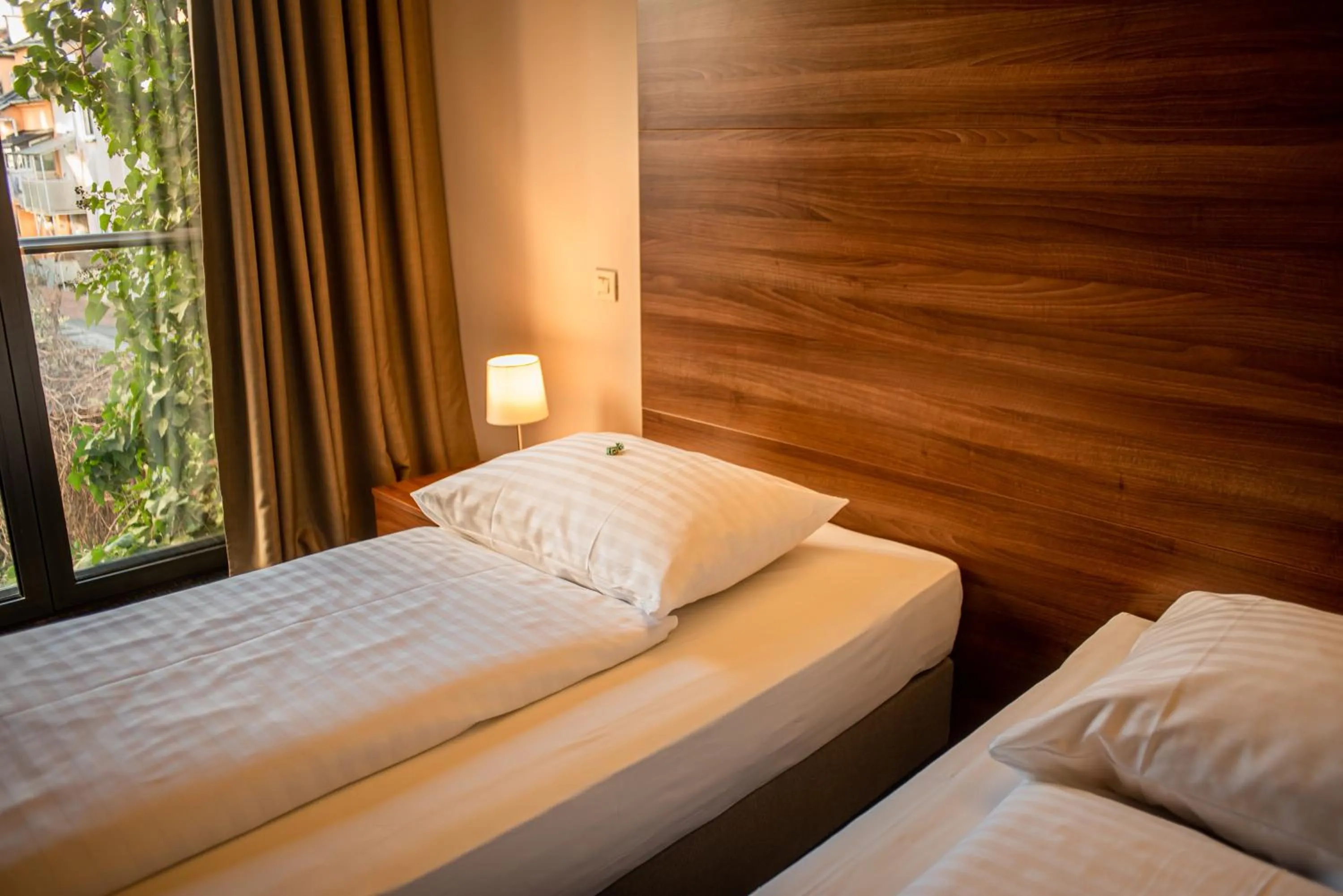 Bed in Hotel Sliško