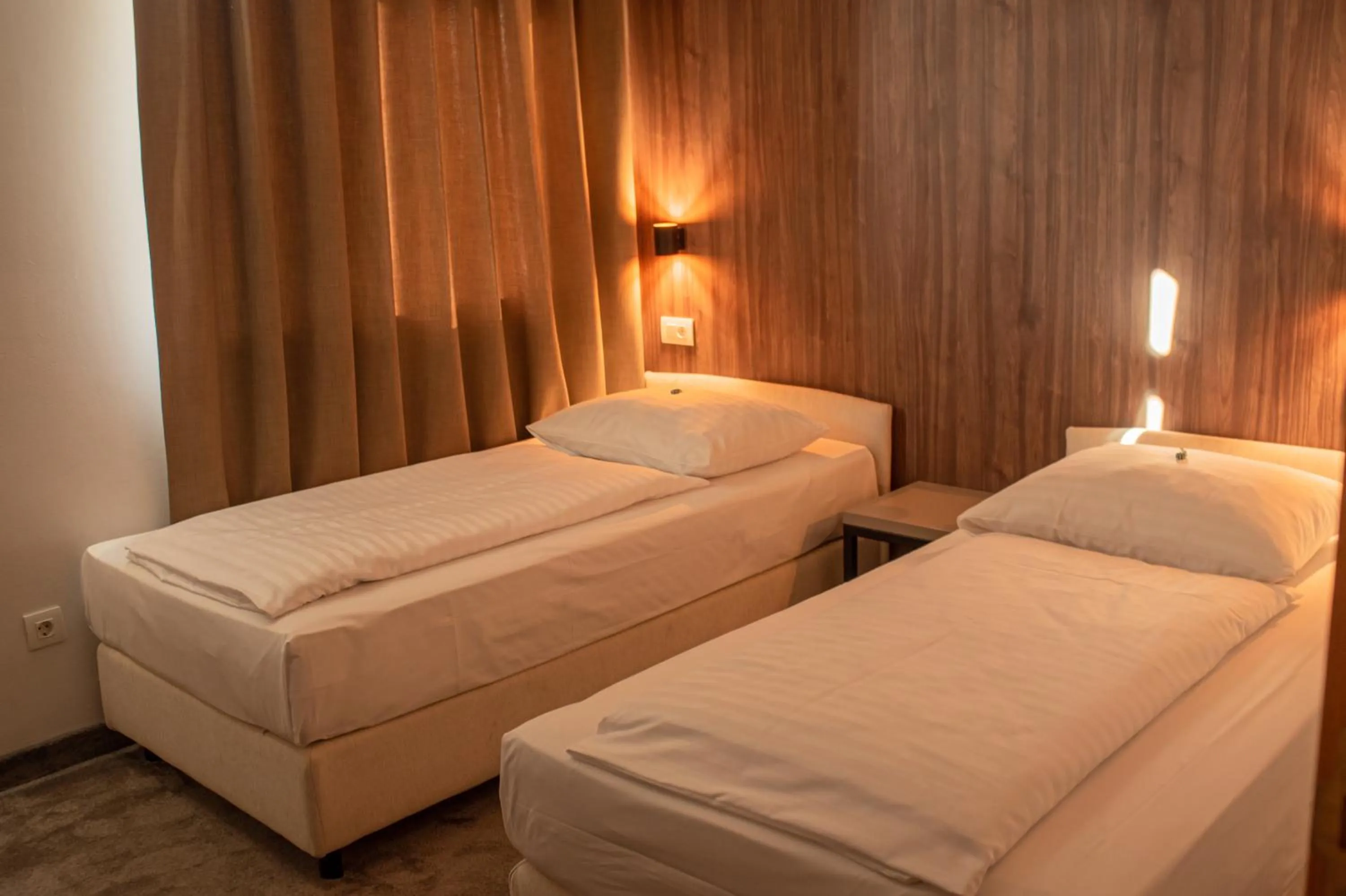 Bed in Hotel Sliško