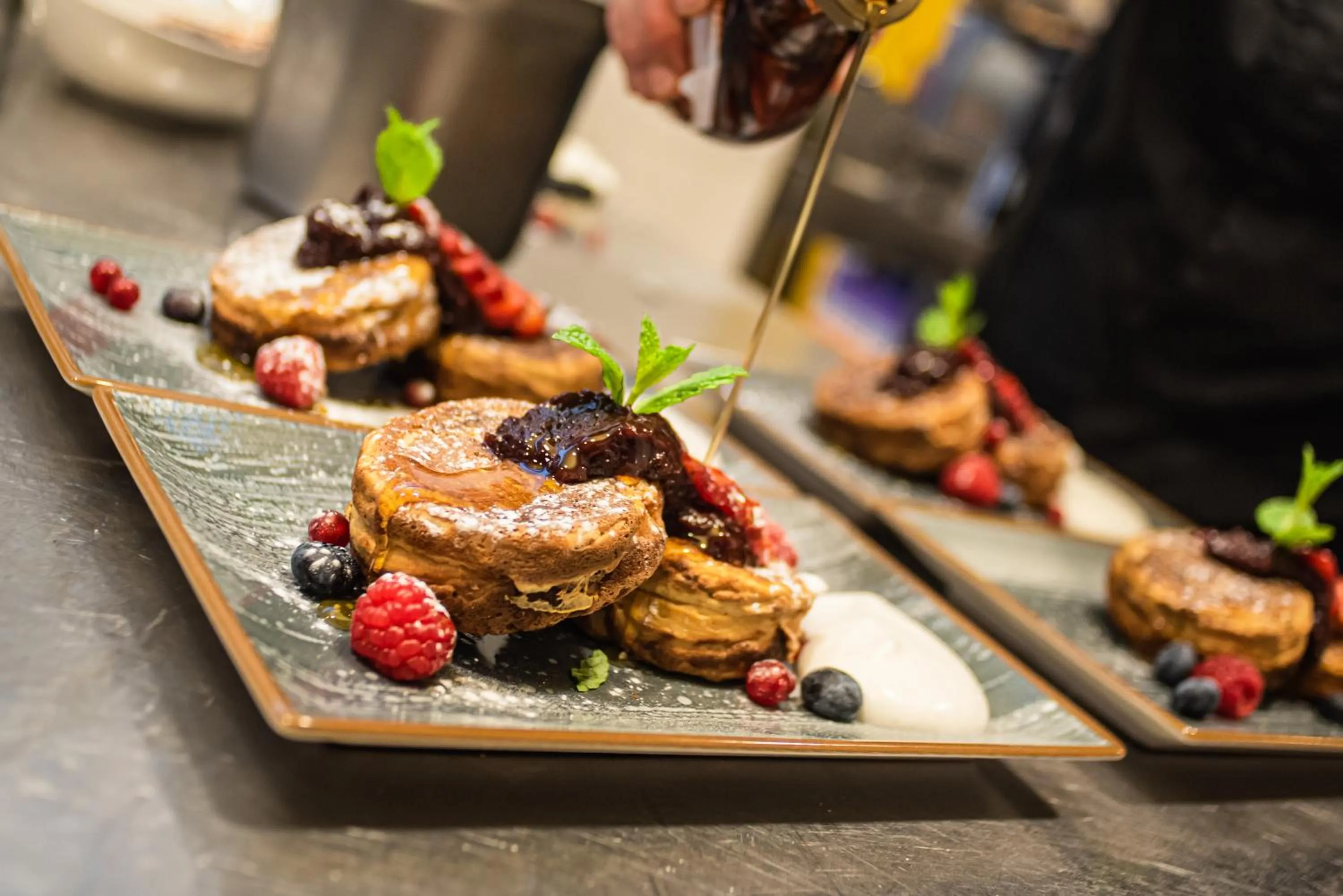 Restaurant/places to eat in Hotel Sliško