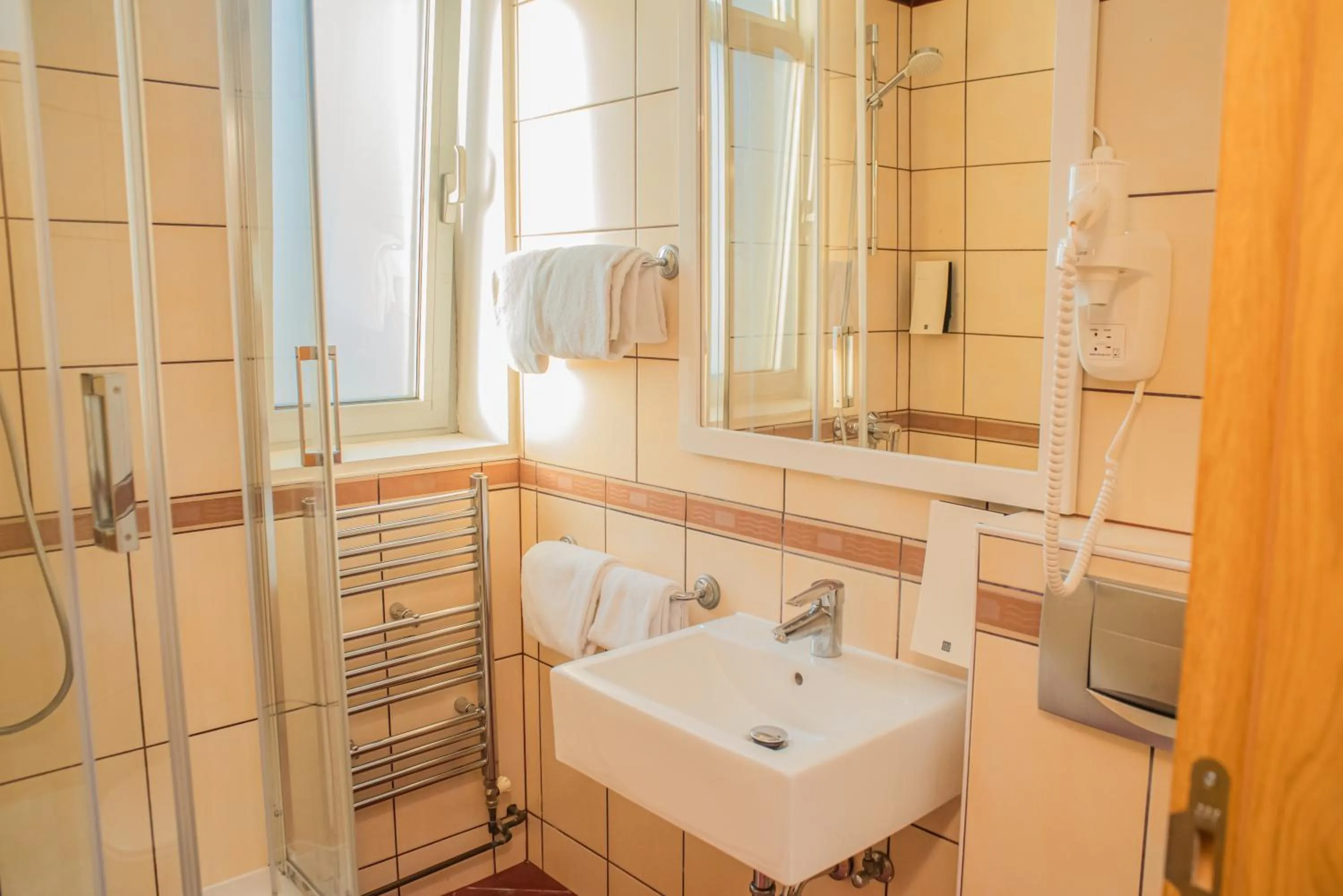 Bathroom in Hotel Sliško