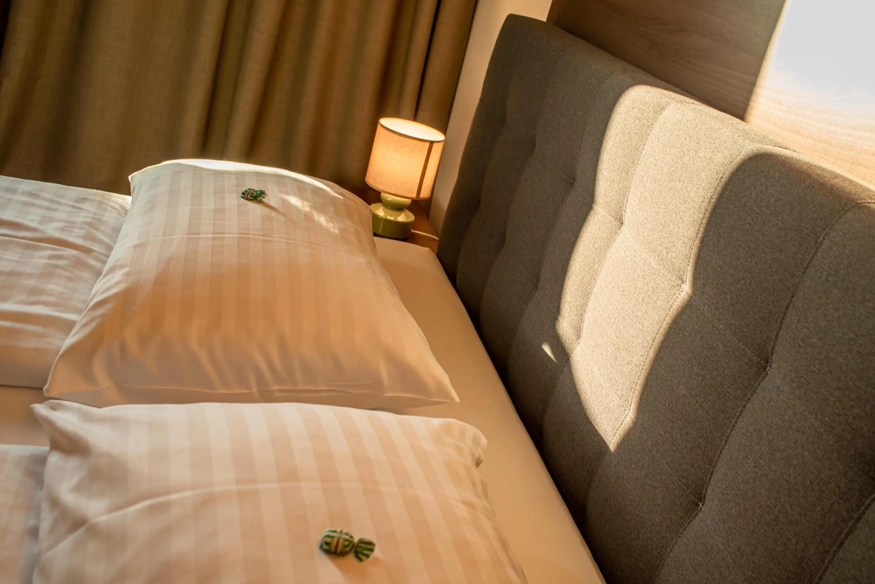 Bed in Hotel Sliško