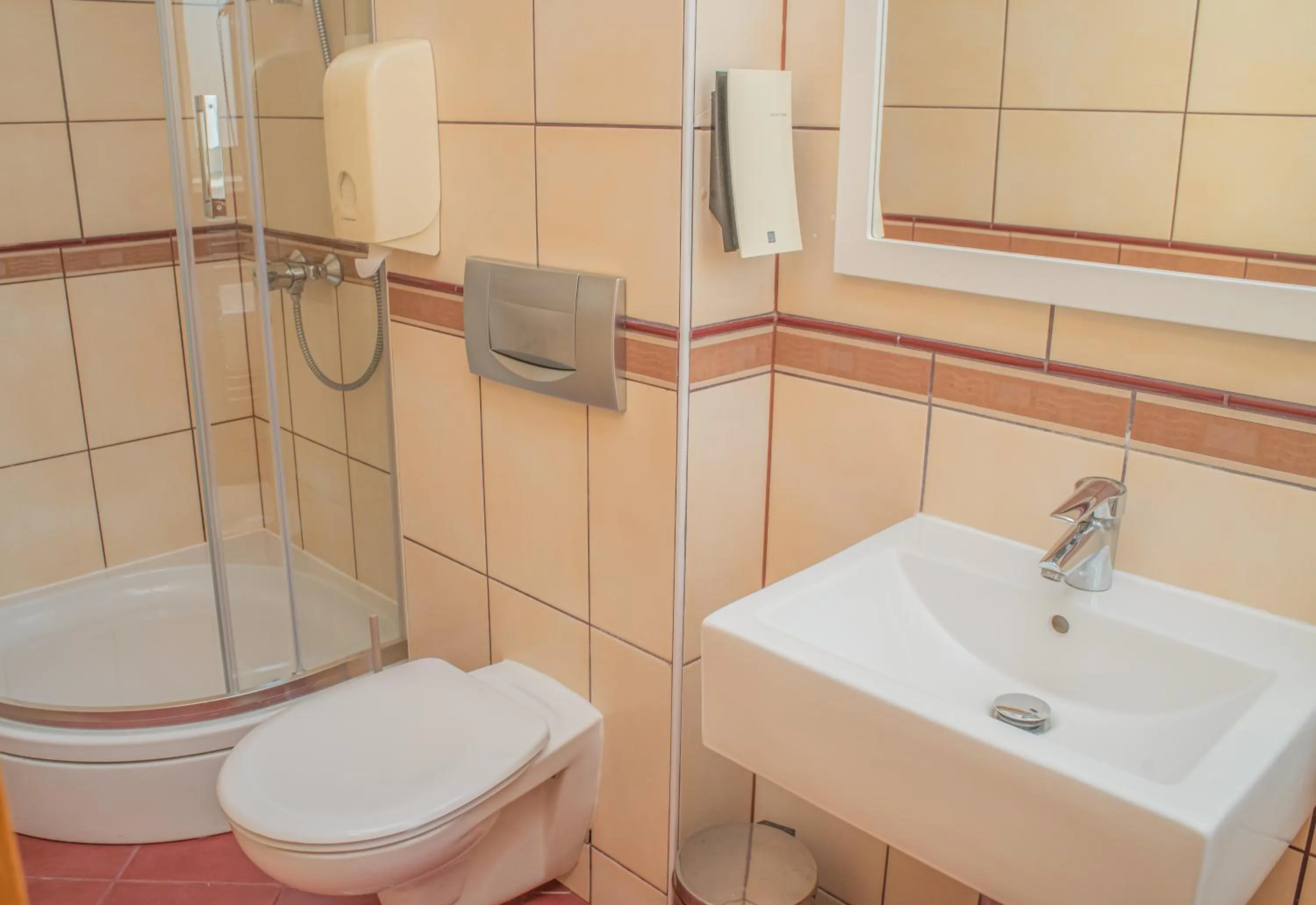 Bathroom in Hotel Sliško