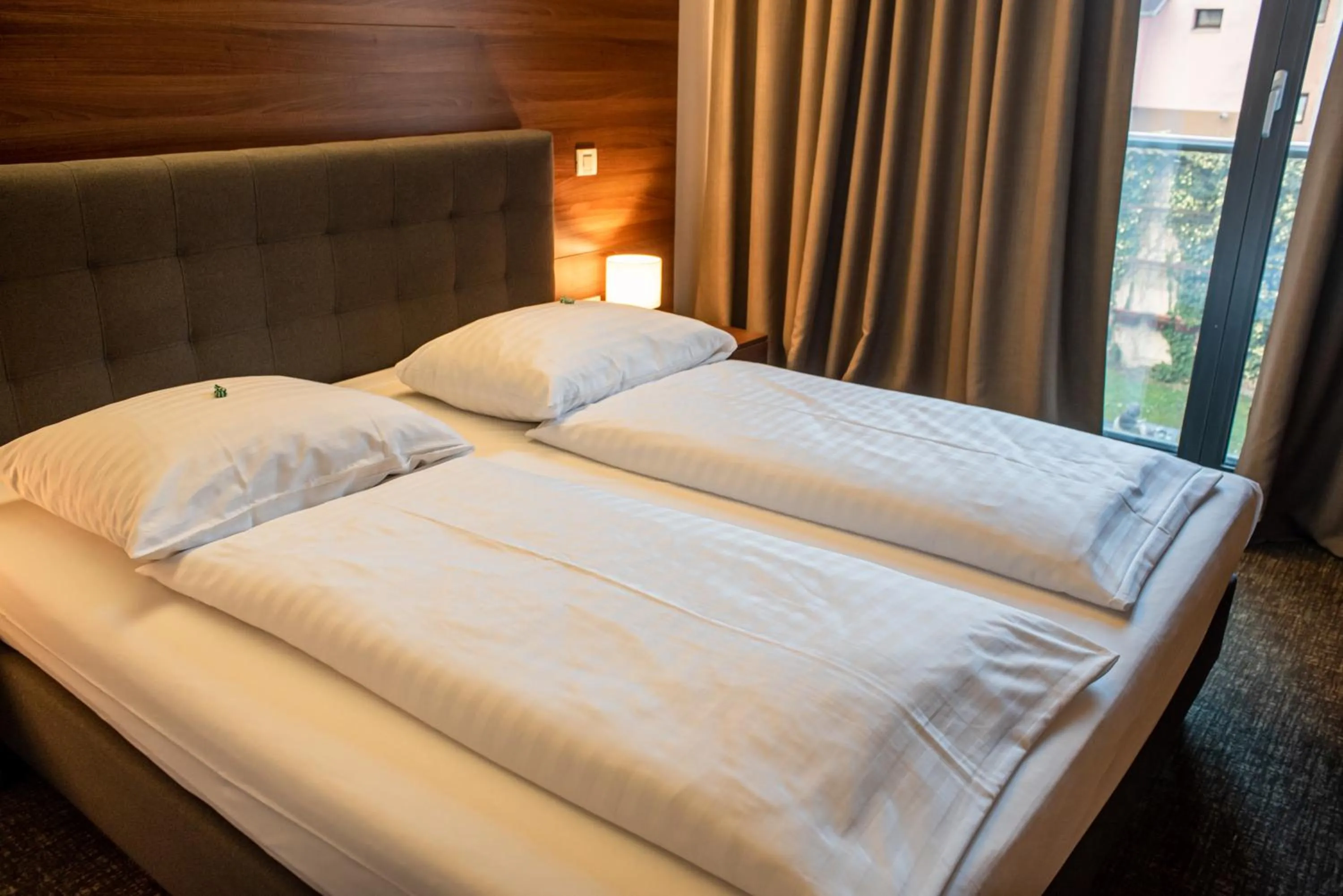 Bed in Hotel Sliško