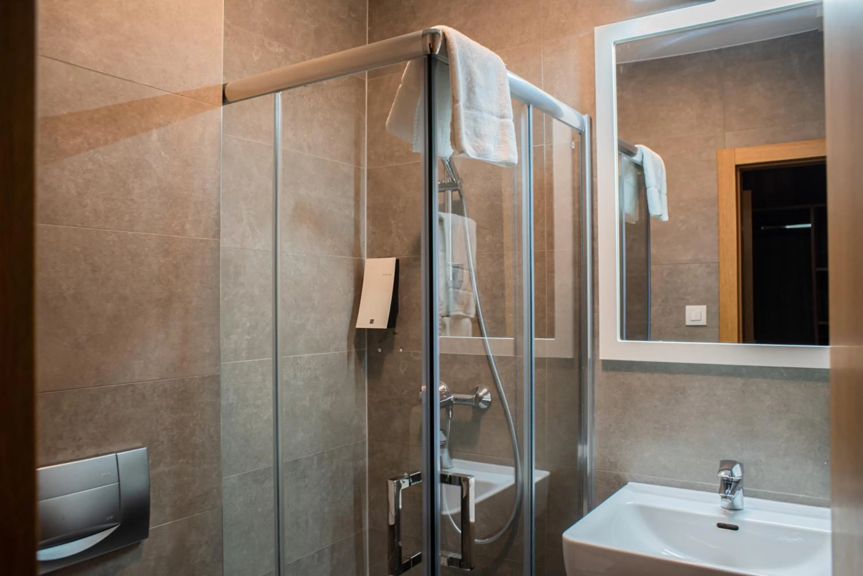 Bathroom in Hotel Sliško