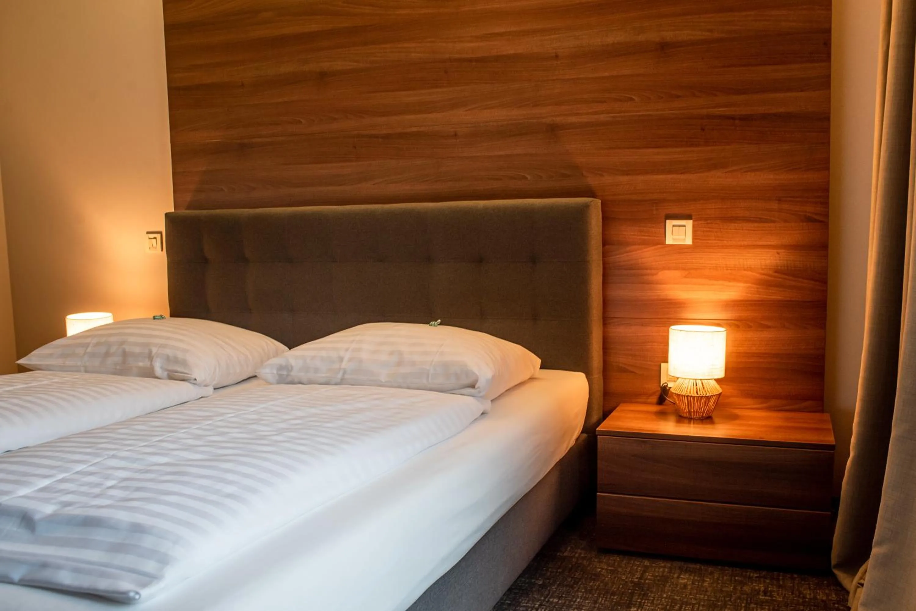 Bed in Hotel Sliško