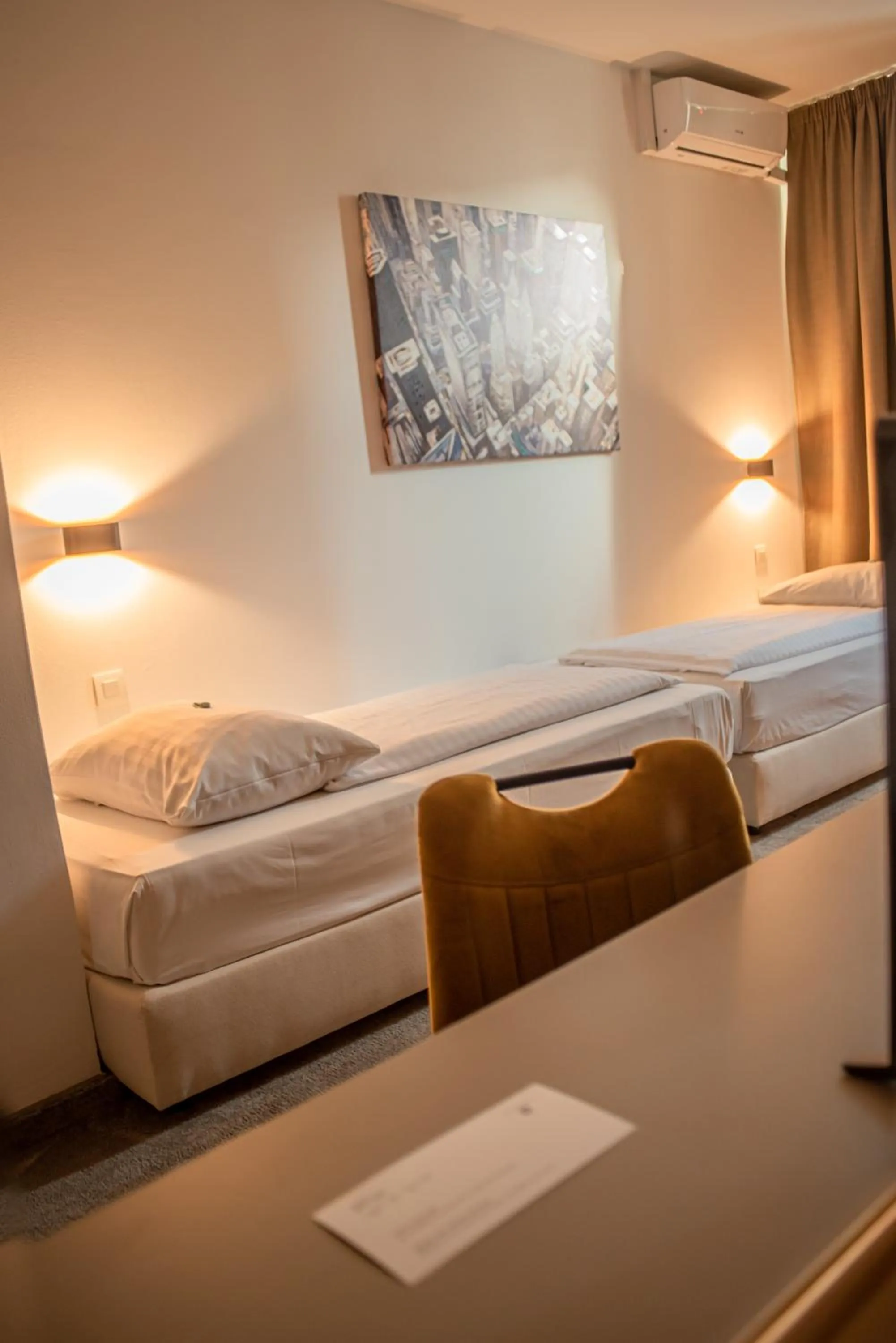 Bed in Hotel Sliško