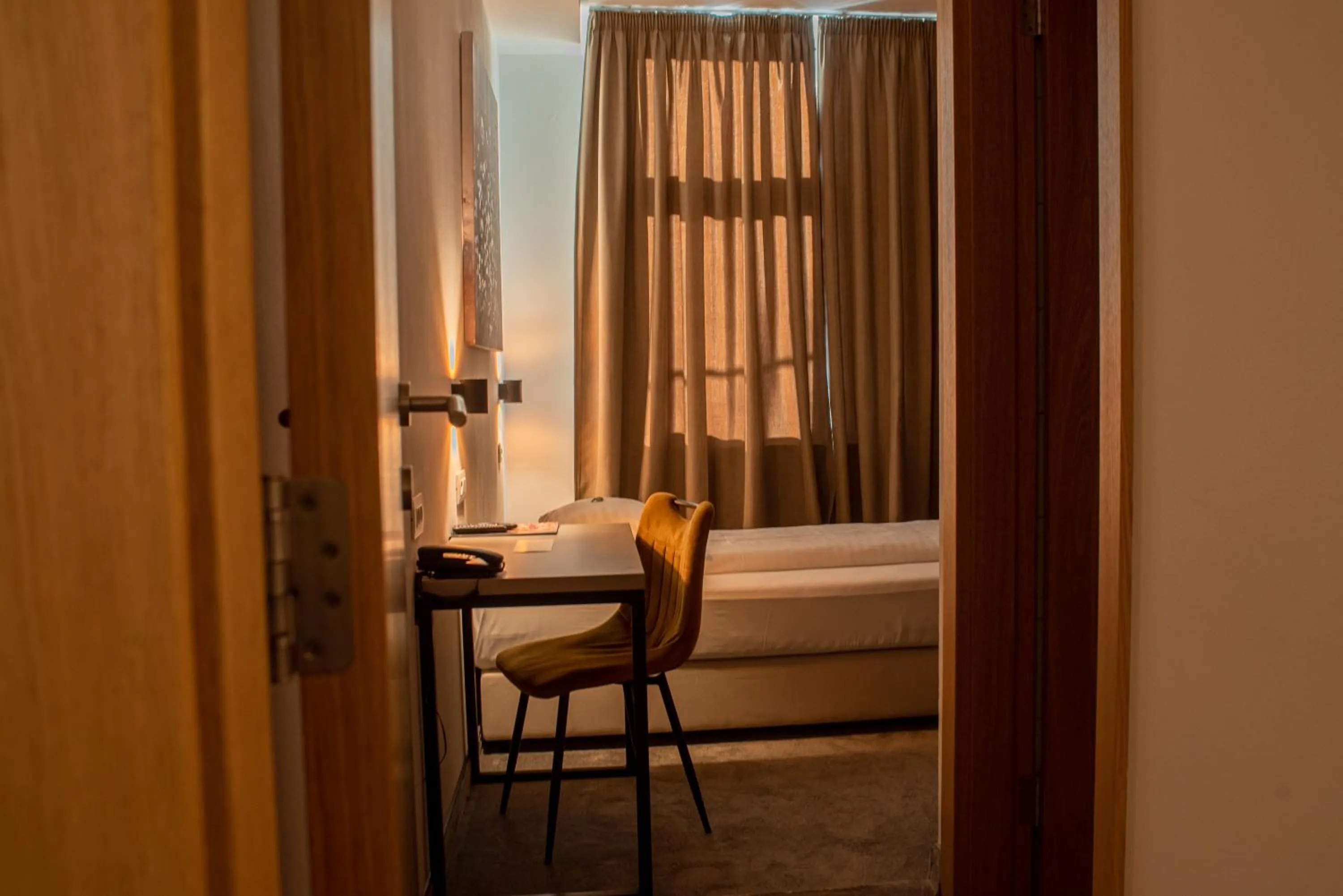 Bedroom, Bed in Hotel Sliško