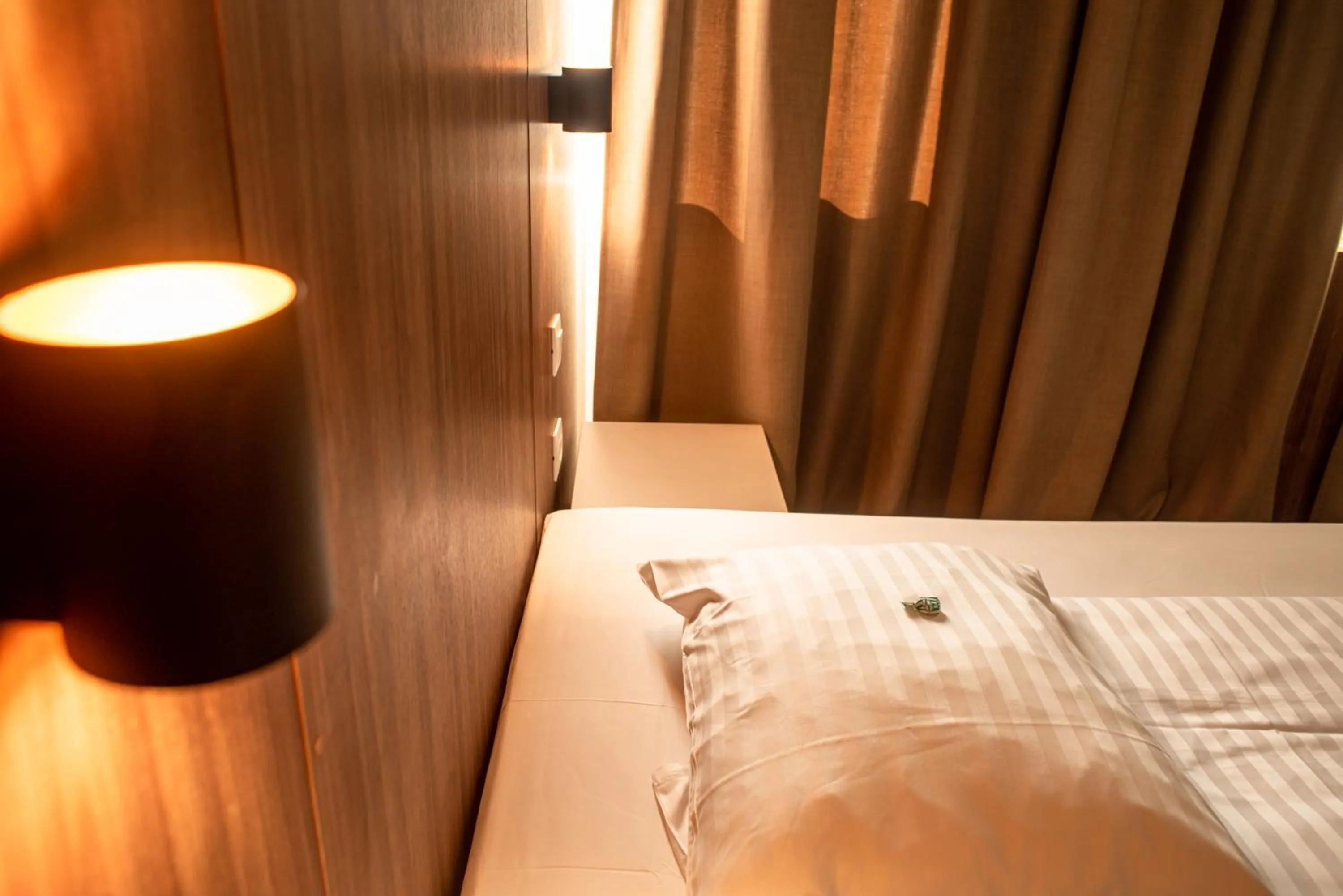 Bed in Hotel Sliško