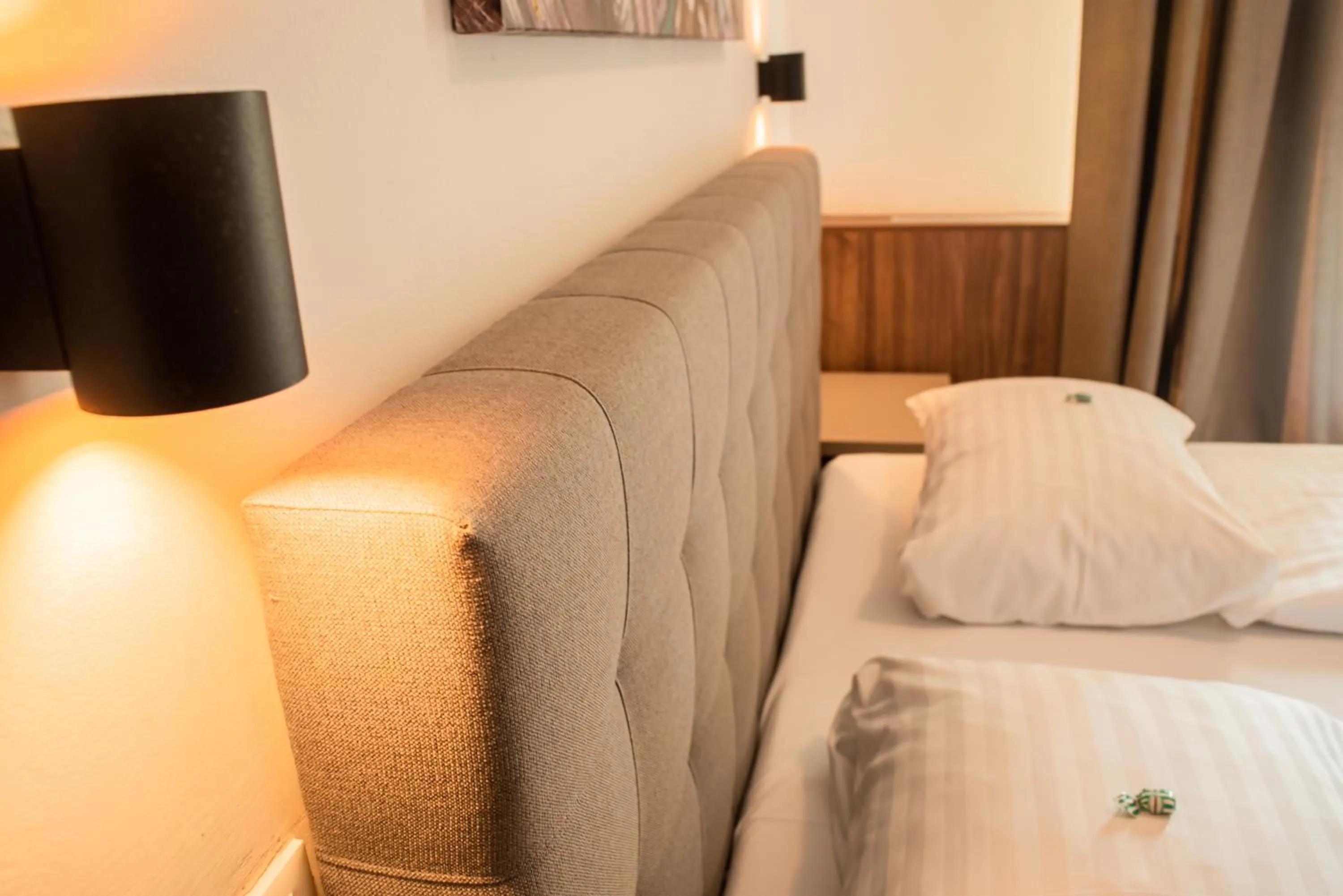 Bed in Hotel Sliško