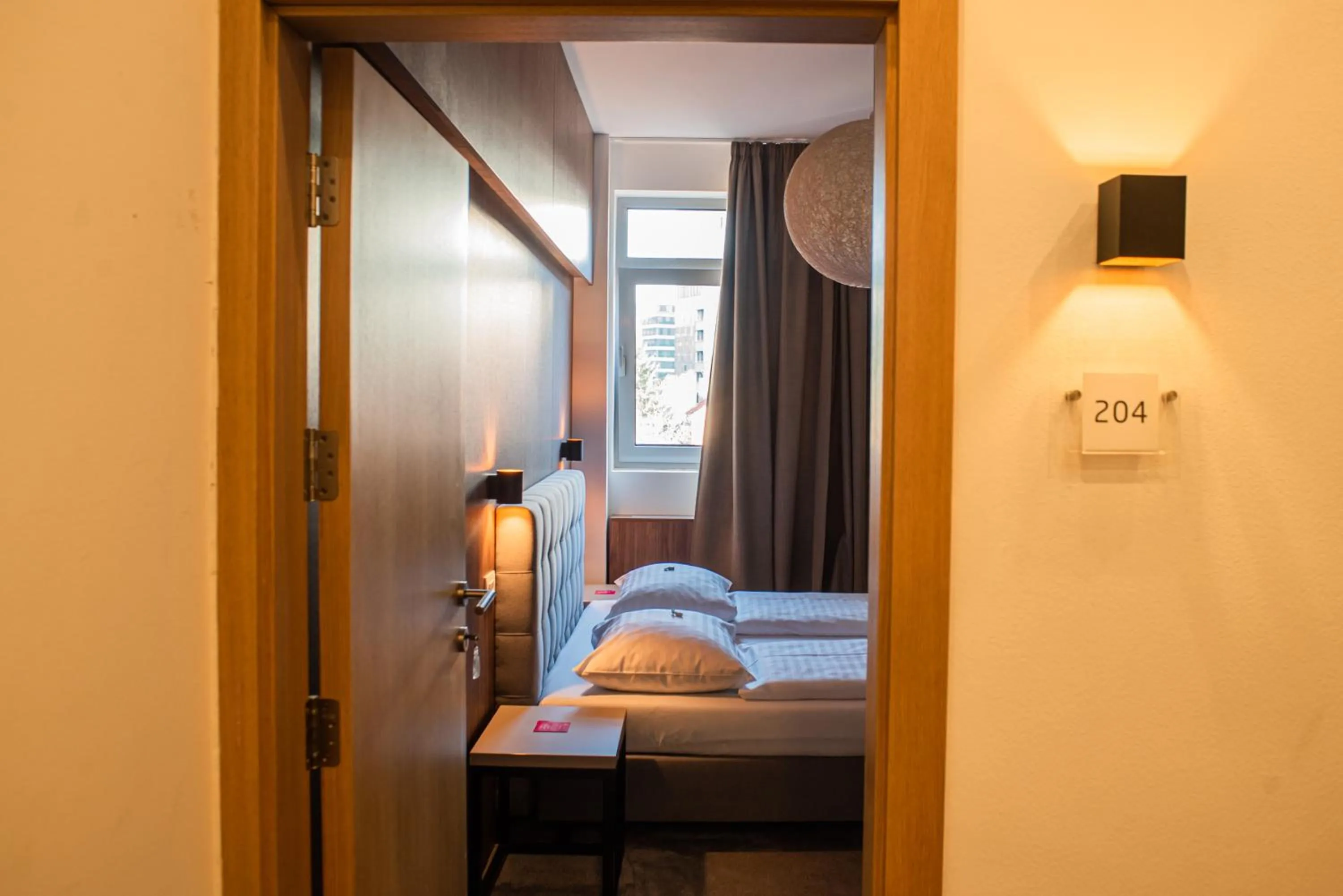 Bed in Hotel Sliško