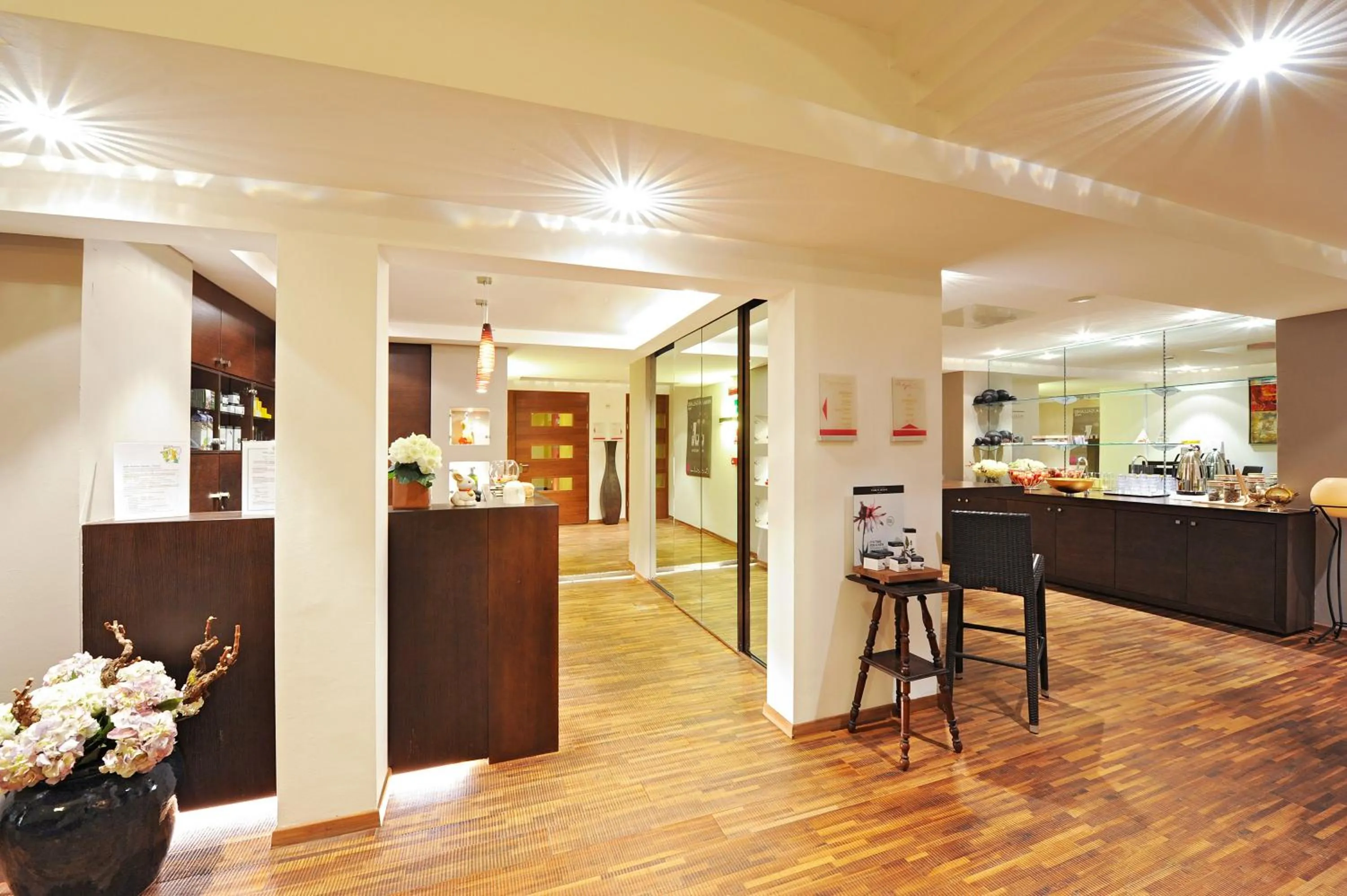 Spa and wellness centre/facilities in Hotel Vier Jahreszeiten