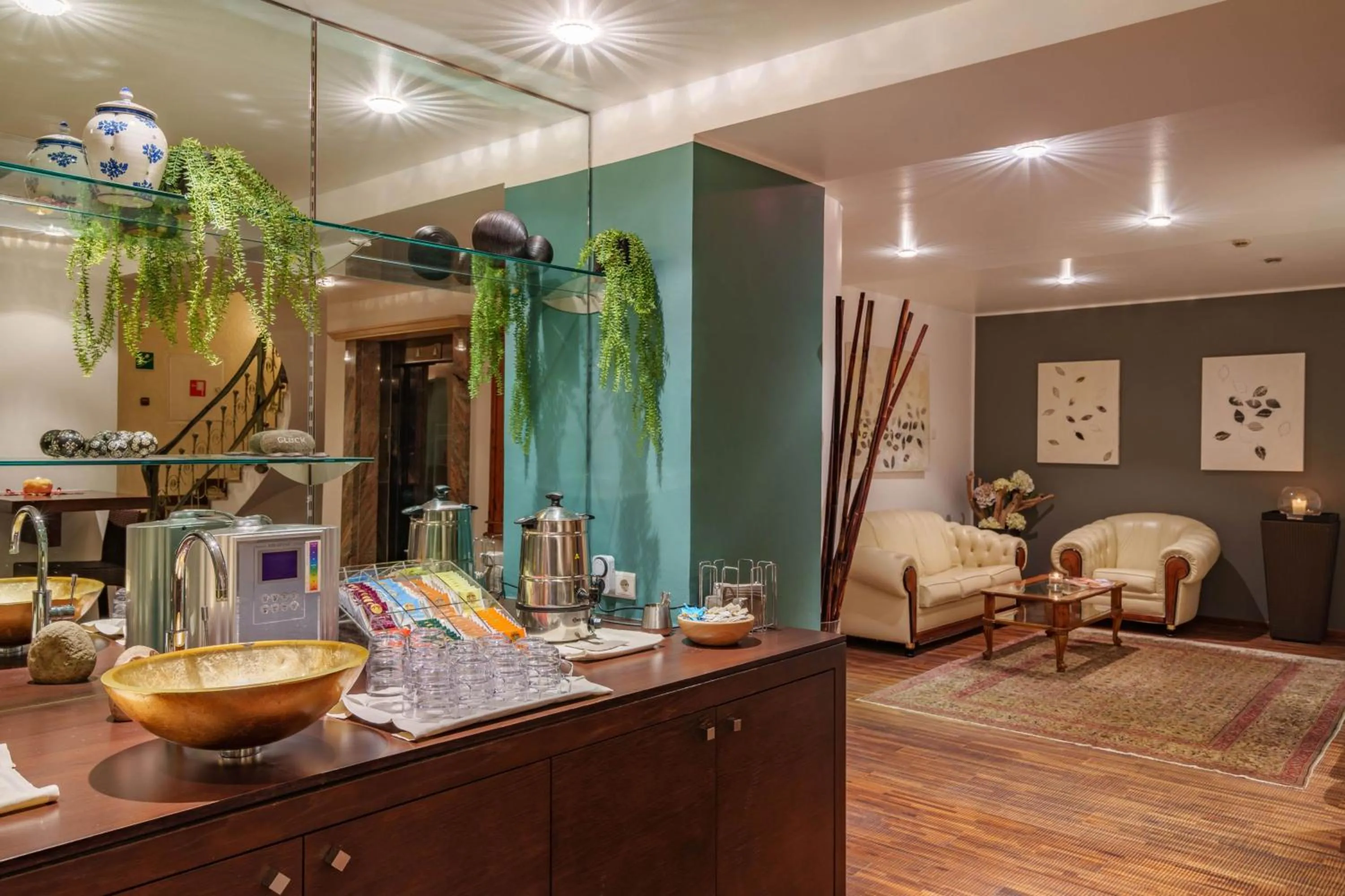 Spa and wellness centre/facilities in Hotel Vier Jahreszeiten