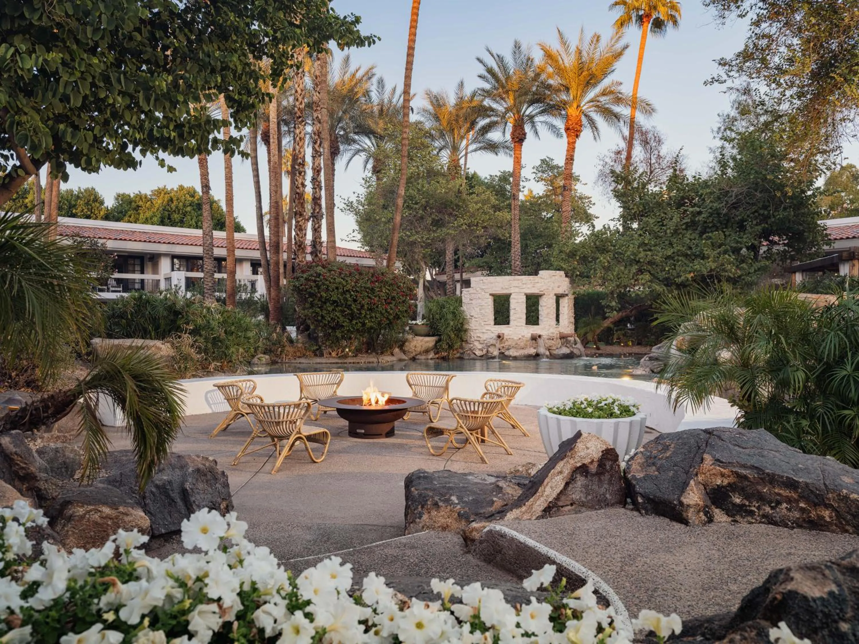 Patio in The Scott Resort & Spa