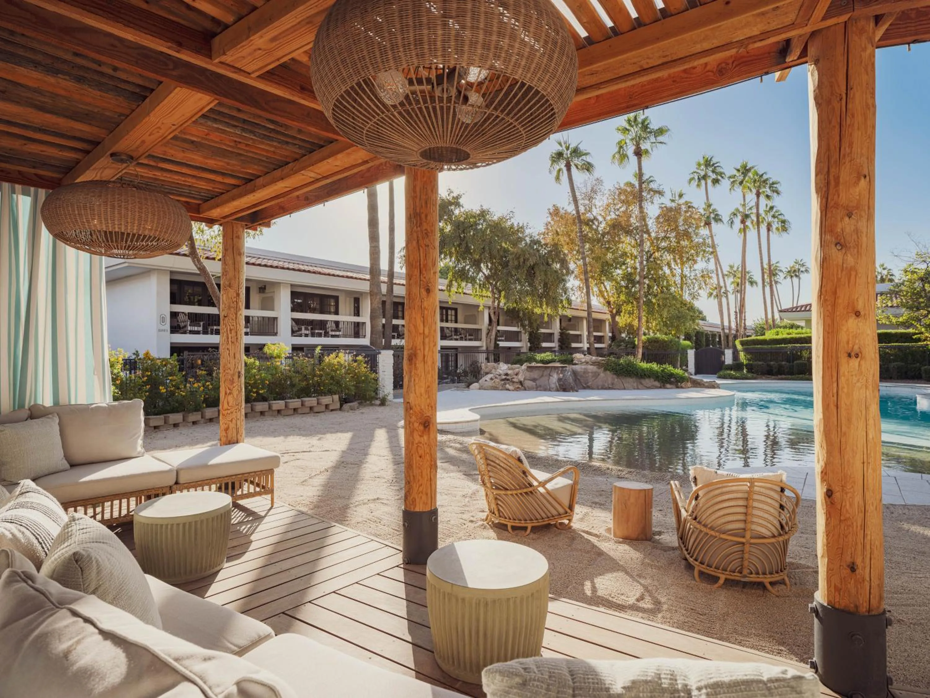 Pool view in The Scott Resort & Spa
