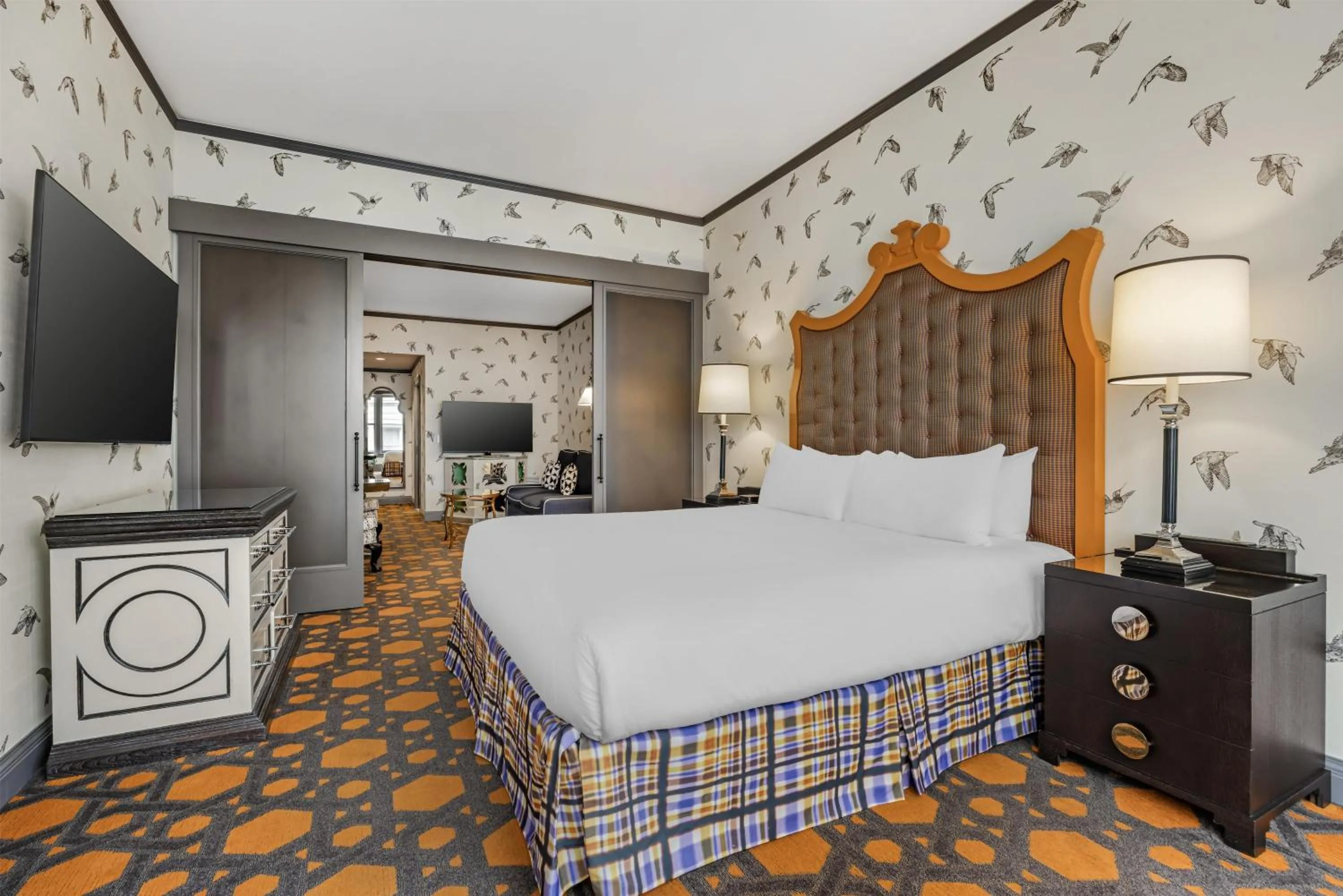 Photo of the whole room, Bed in The Royal Sonesta Portland Downtown