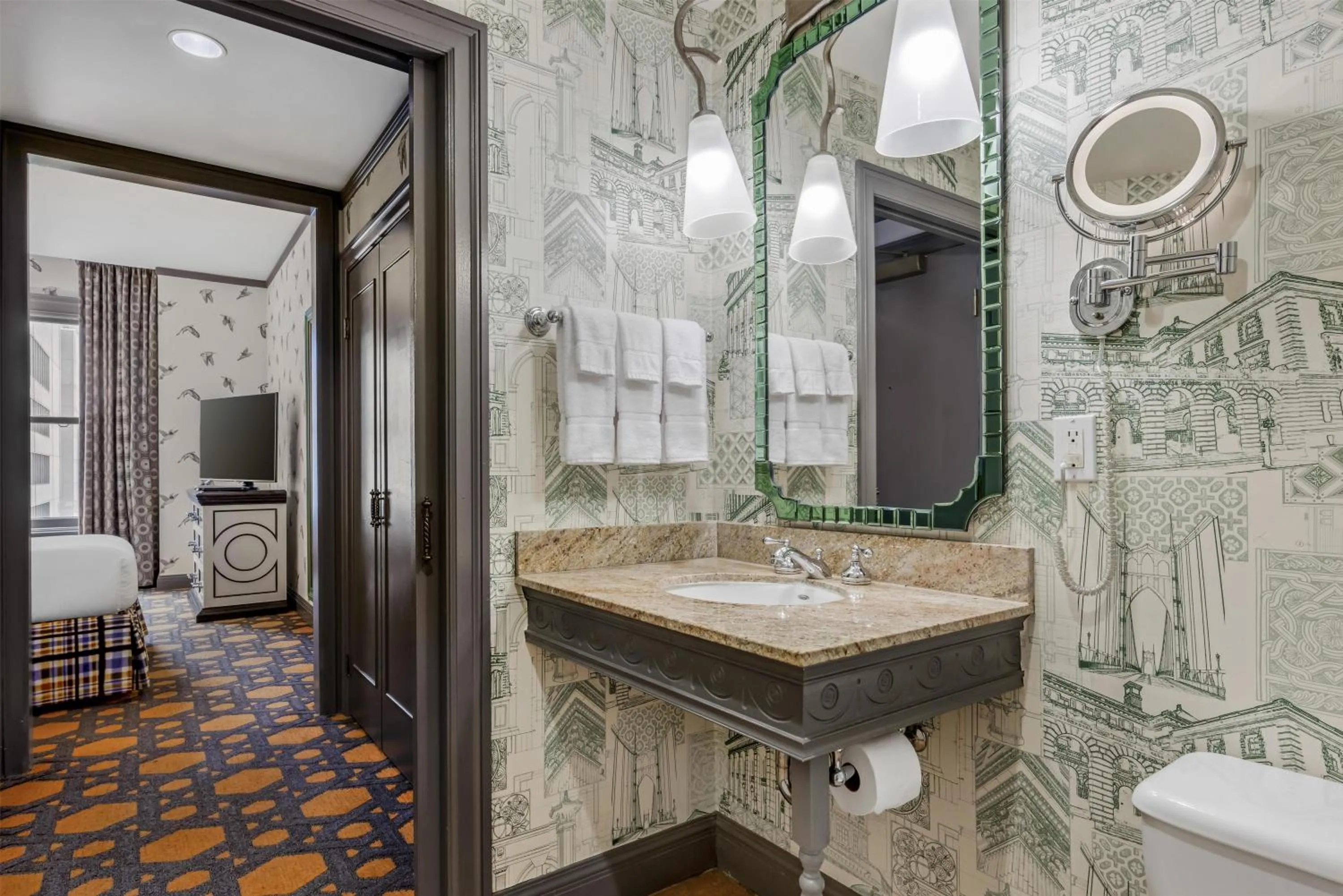 Bathroom in The Royal Sonesta Portland Downtown