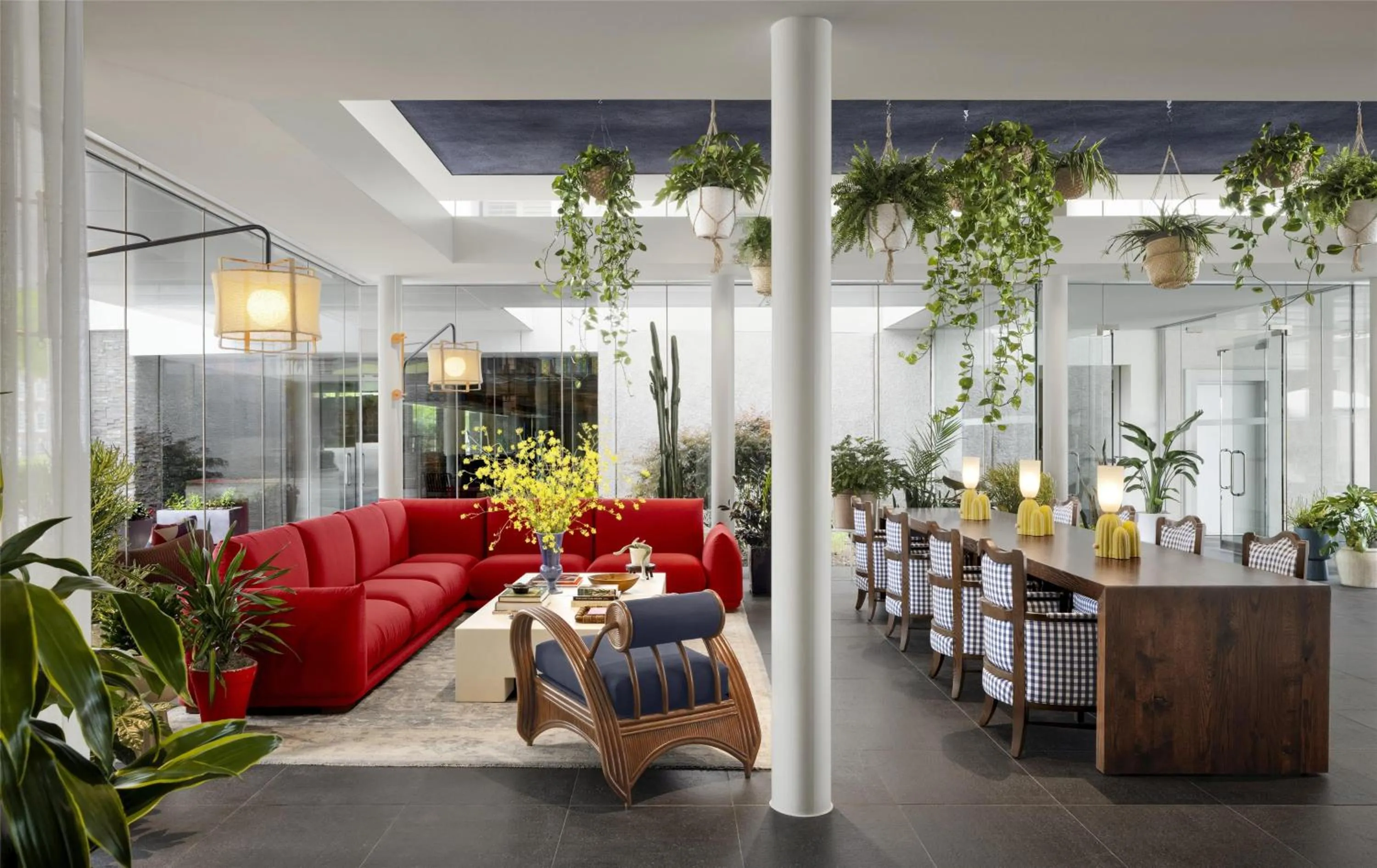 Lobby or reception in Graduate by Hilton Dallas