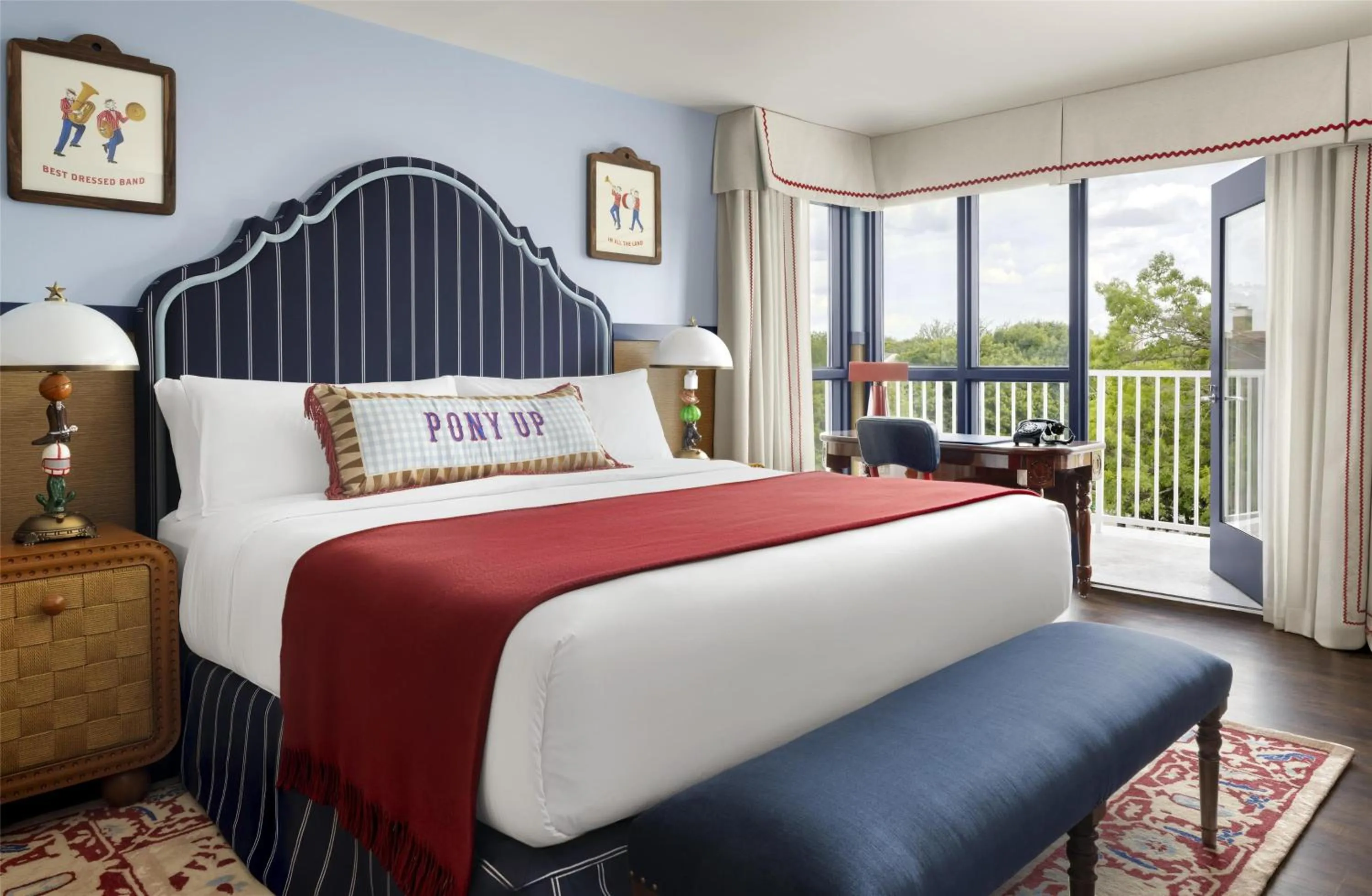 Bed in Graduate by Hilton Dallas