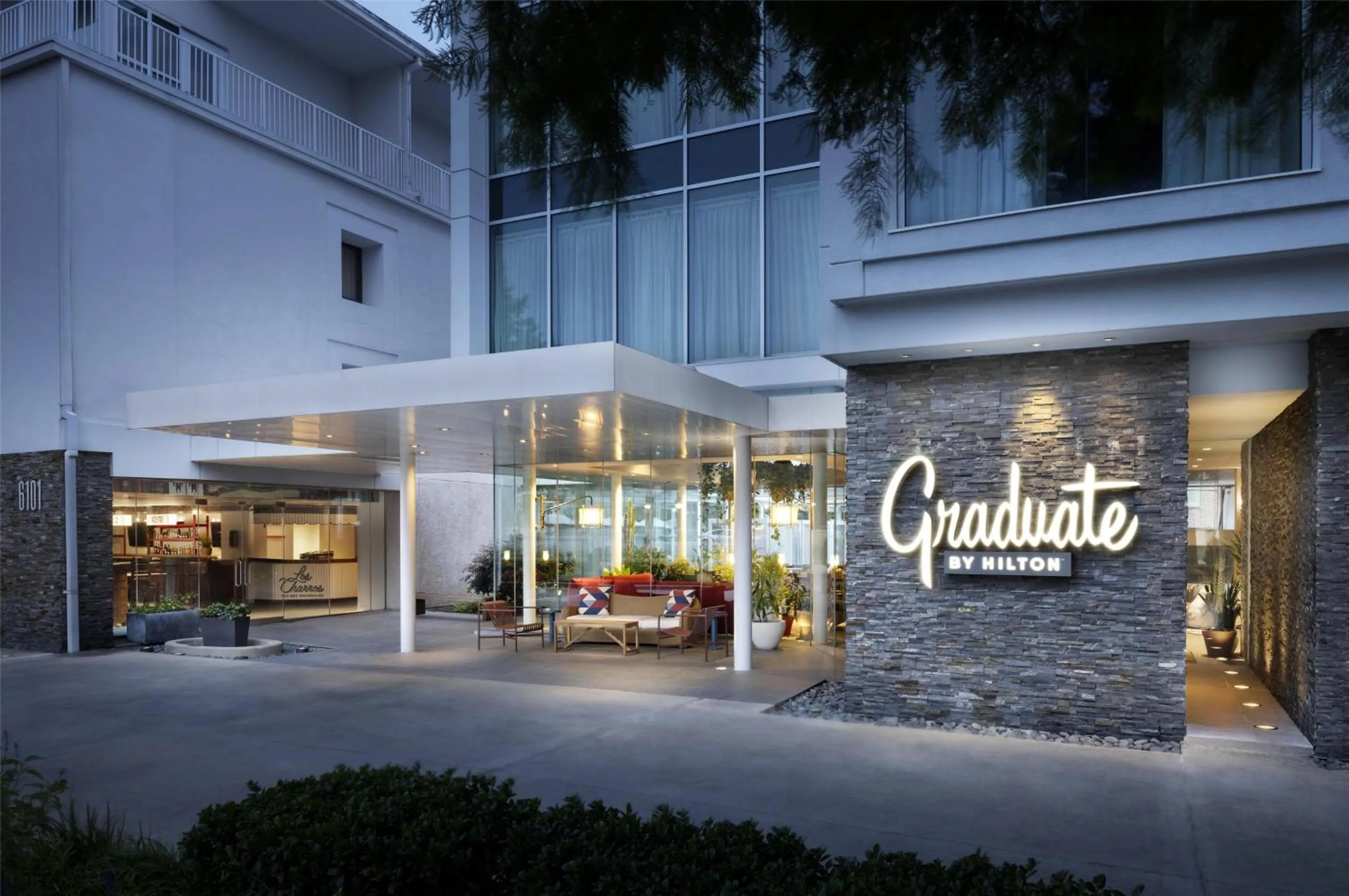 Property building in Graduate by Hilton Dallas