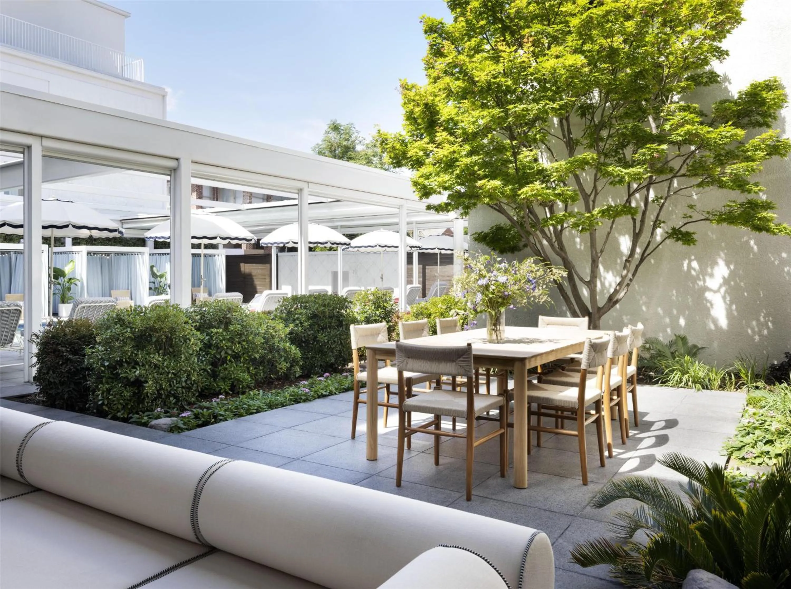 Patio in Graduate by Hilton Dallas