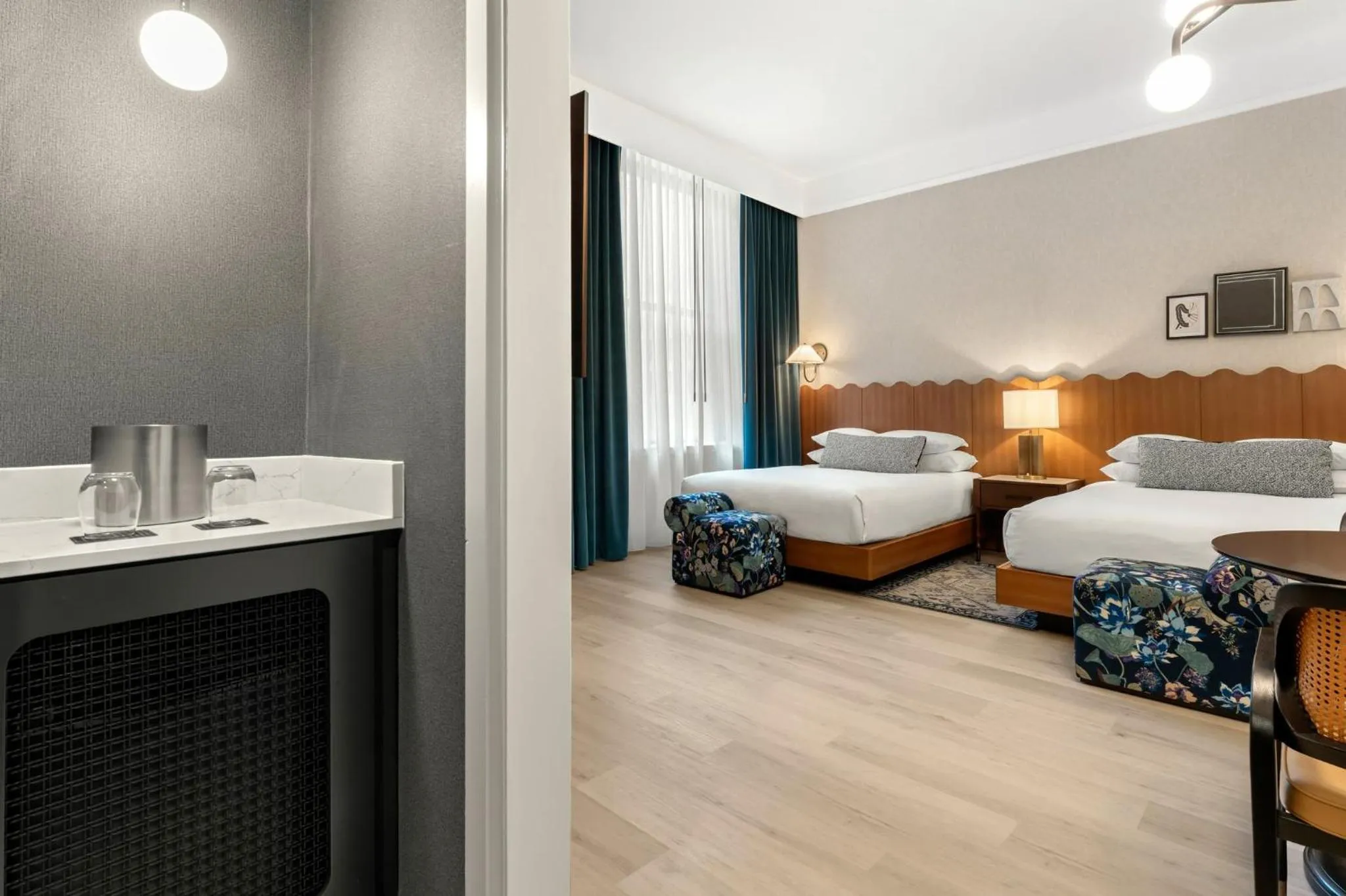 Photo of the whole room, Bed in Kimpton Hotel Monaco Baltimore Inner Harbor by IHG