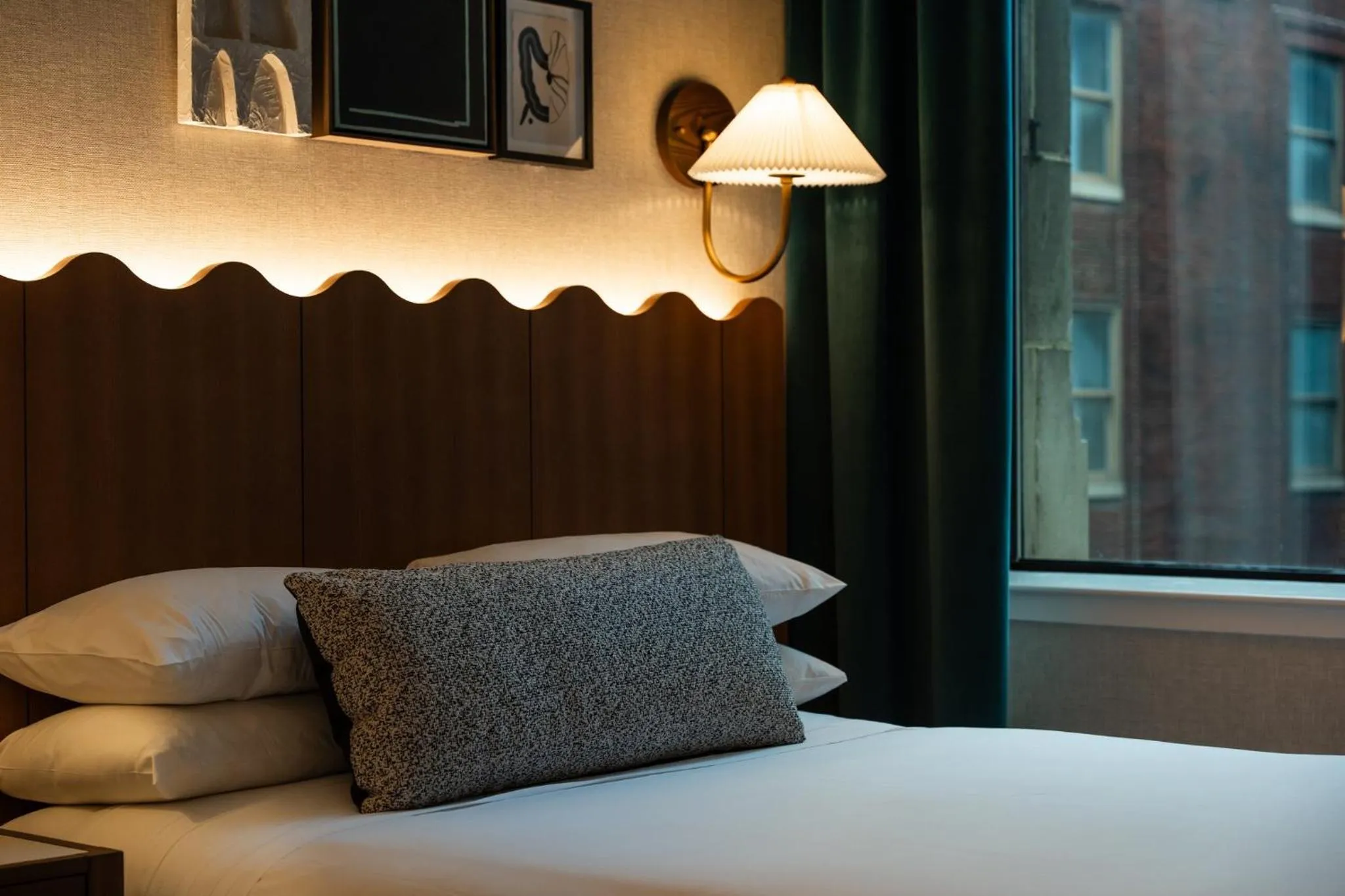 Photo of the whole room, Bed in Kimpton Hotel Monaco Baltimore Inner Harbor by IHG