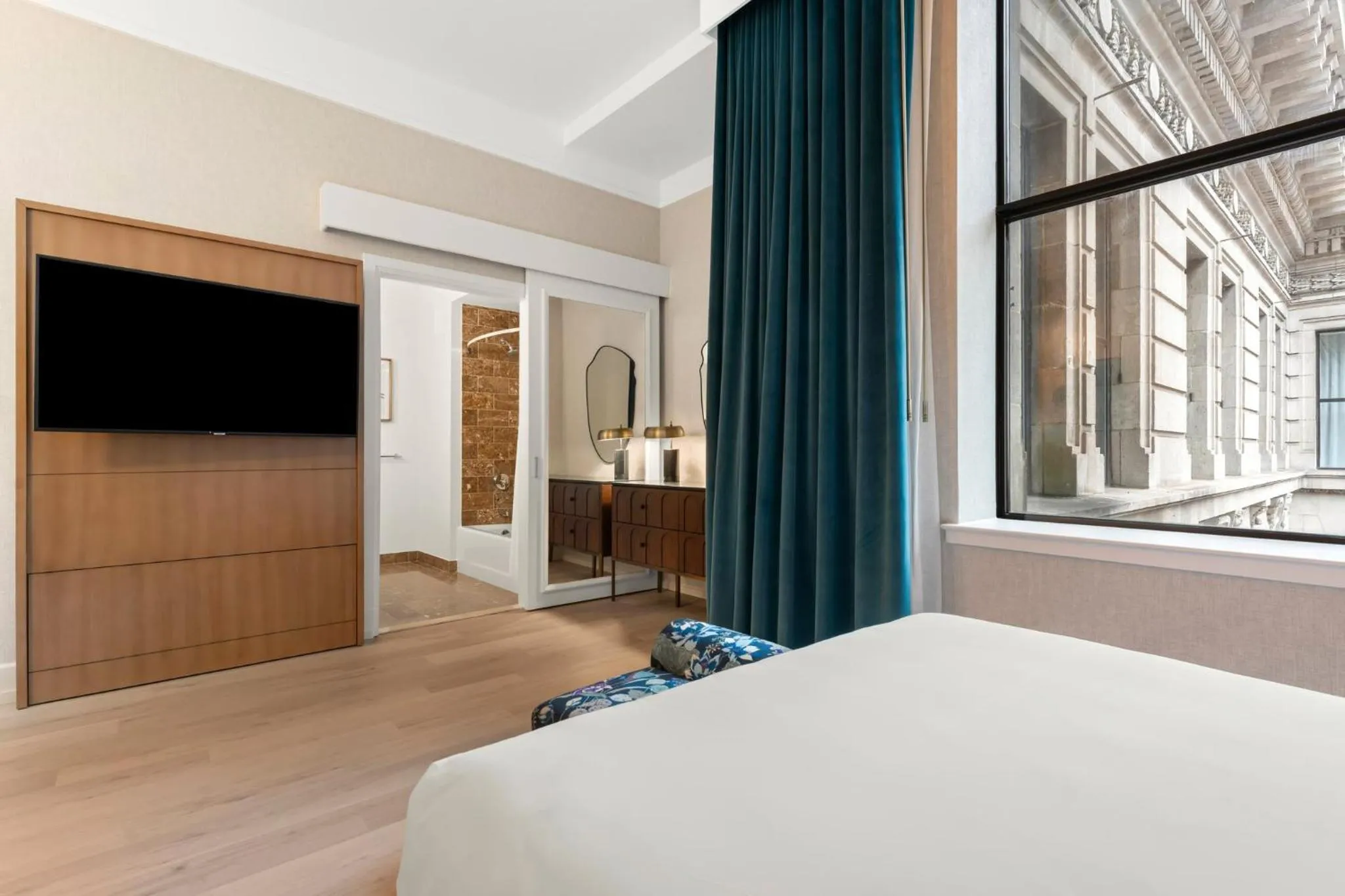Photo of the whole room, Bed in Kimpton Hotel Monaco Baltimore Inner Harbor by IHG