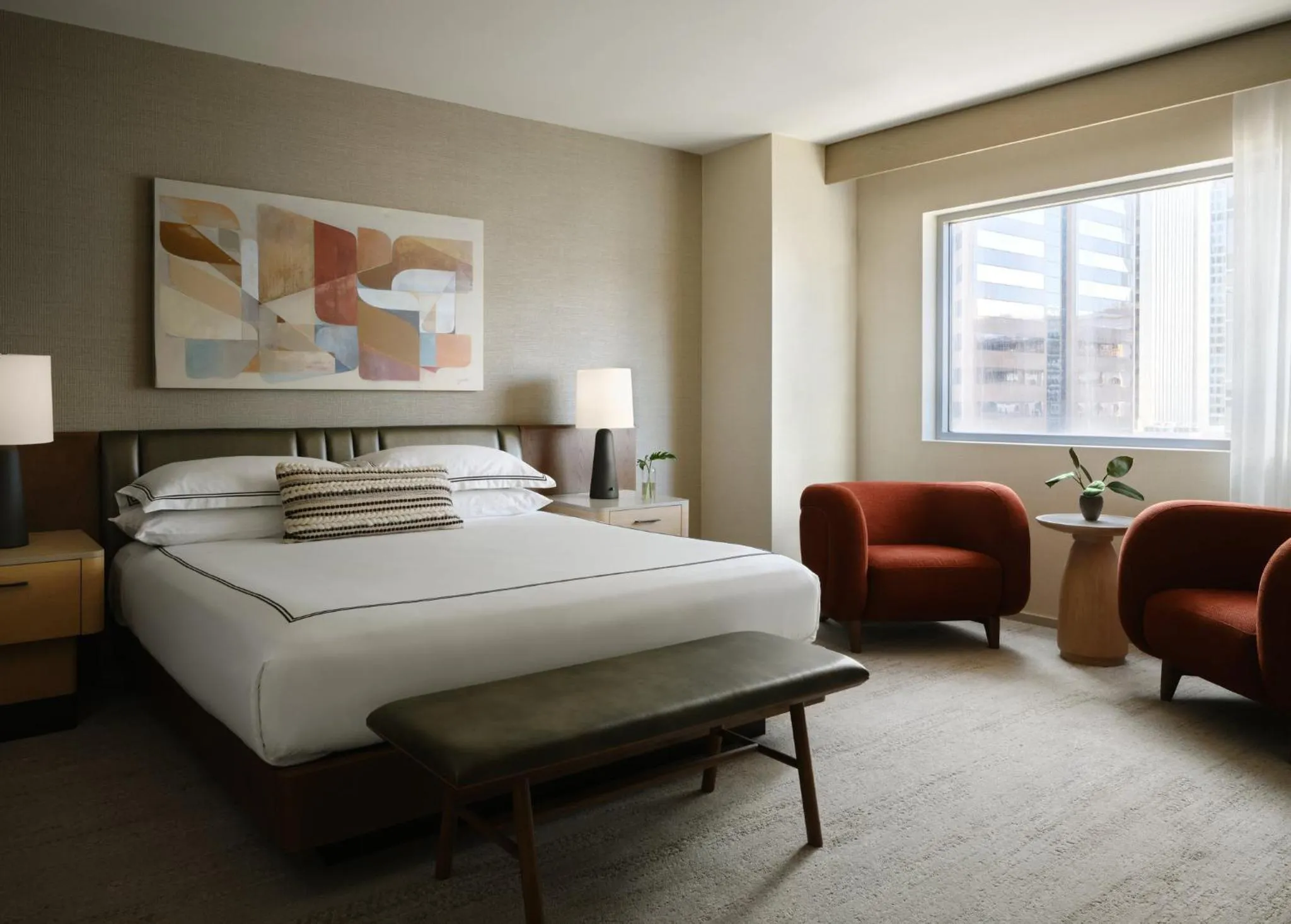 Photo of the whole room, Bed in Kimpton Hotel Palomar Phoenix Cityscape by IHG