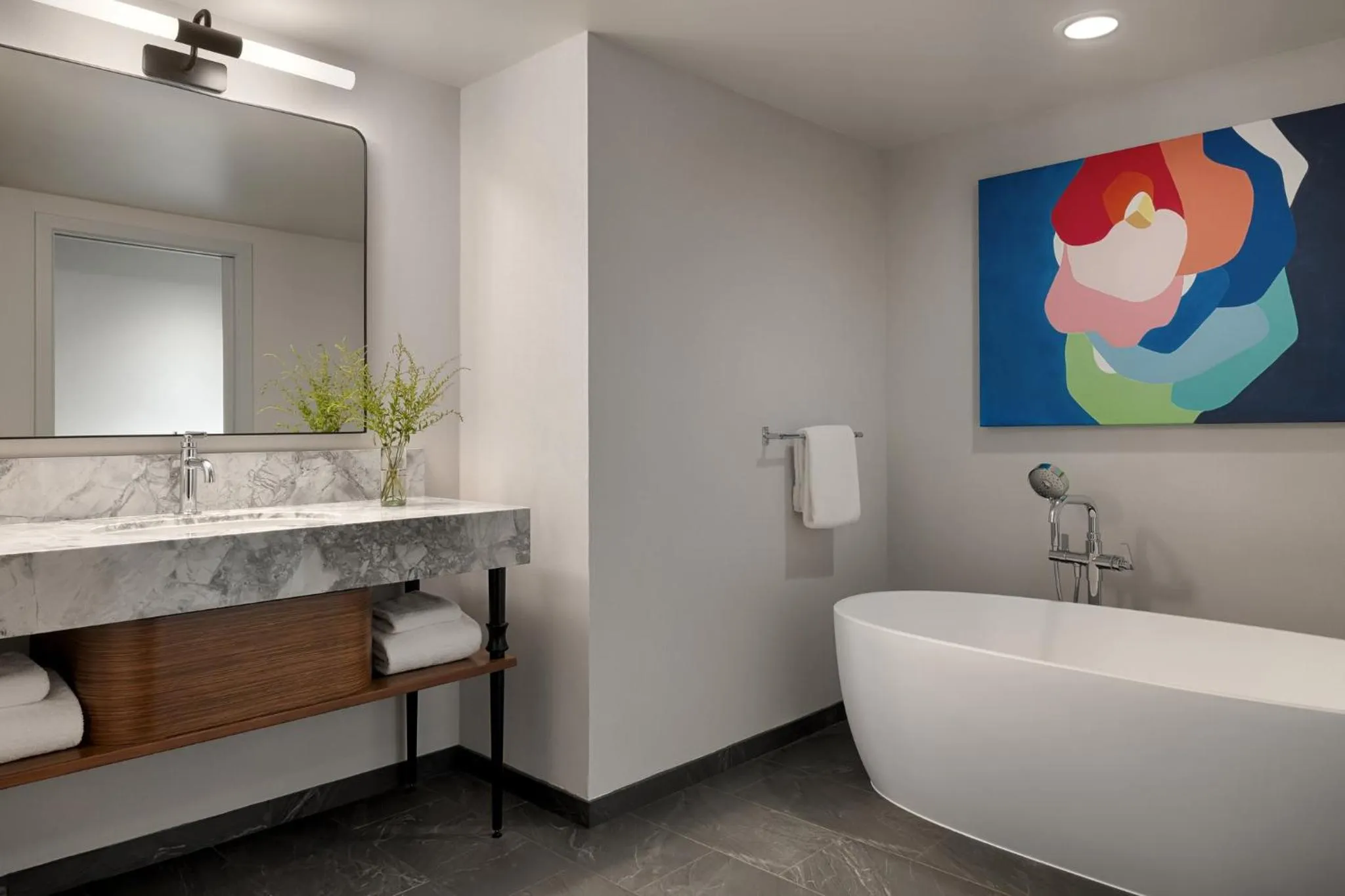 Bathroom in Kimpton Hotel Monaco Seattle by IHG