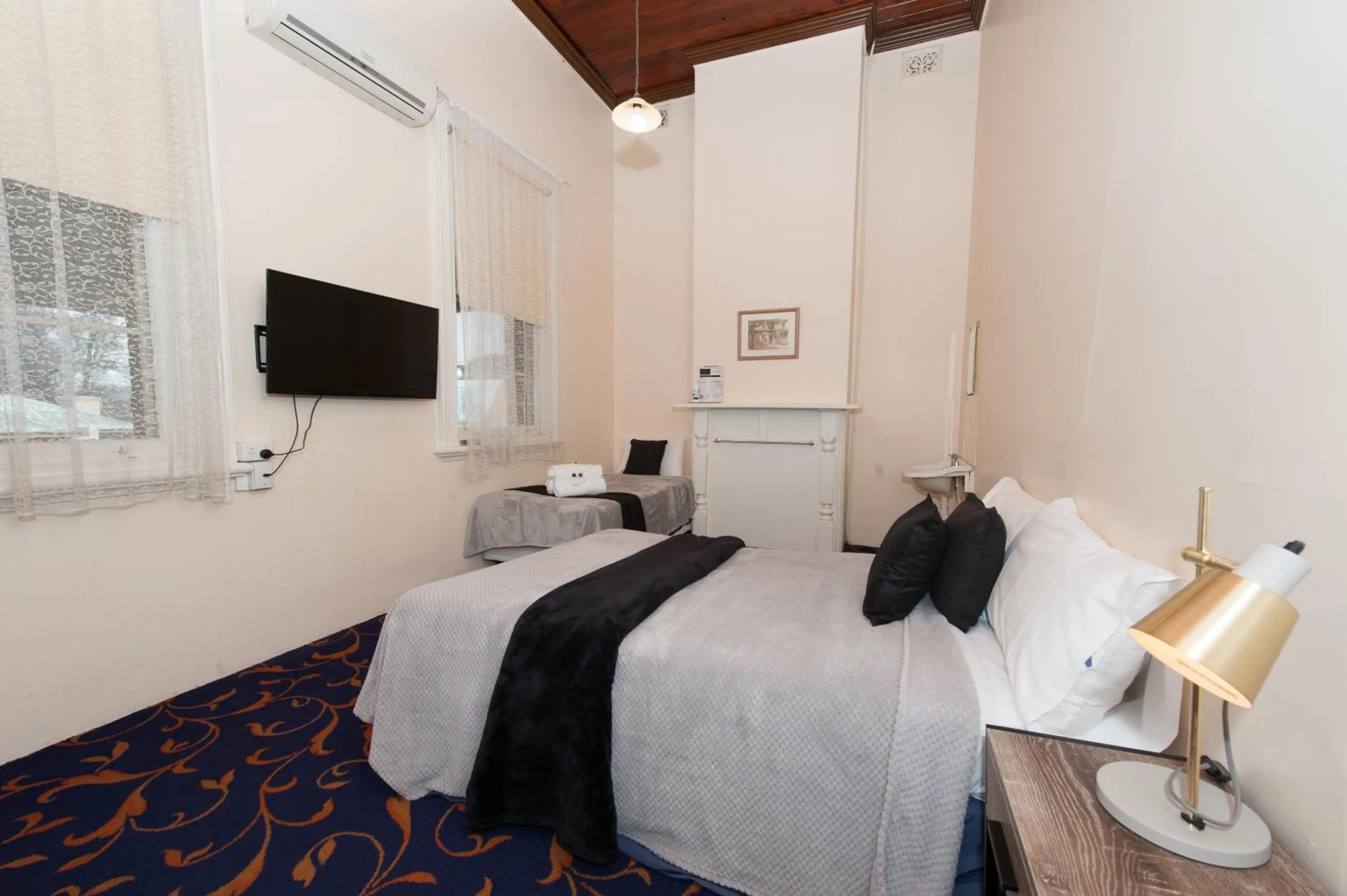 Bed in Riverina hotel