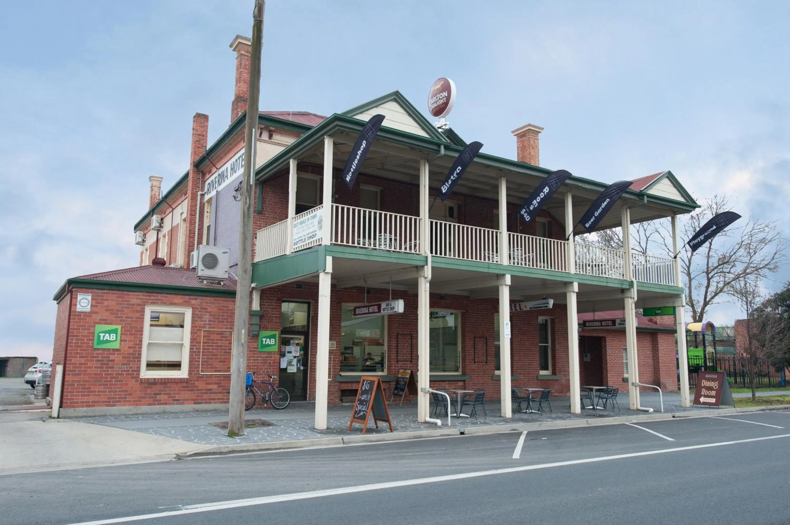 Property building in Riverina hotel