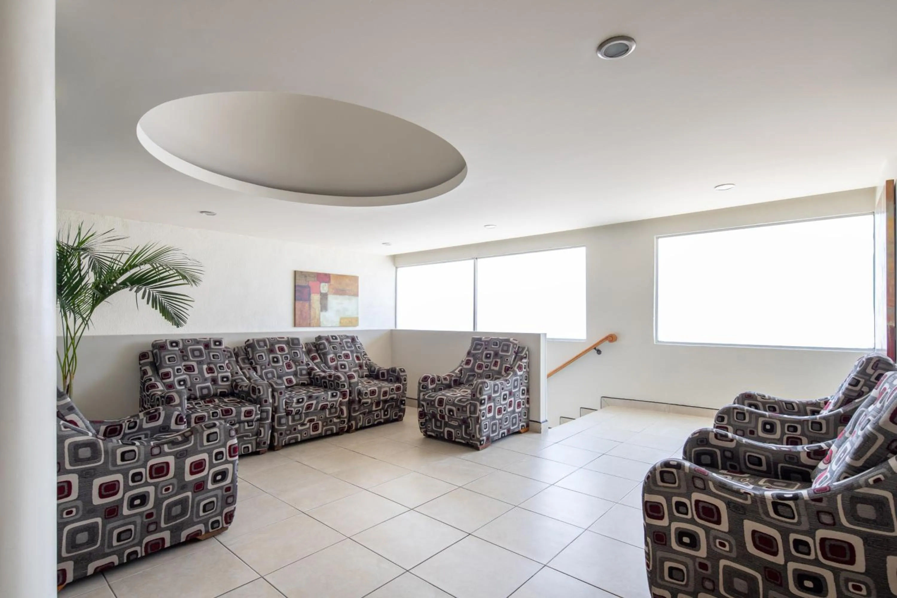 Living room in Hotel Astor Tijuana